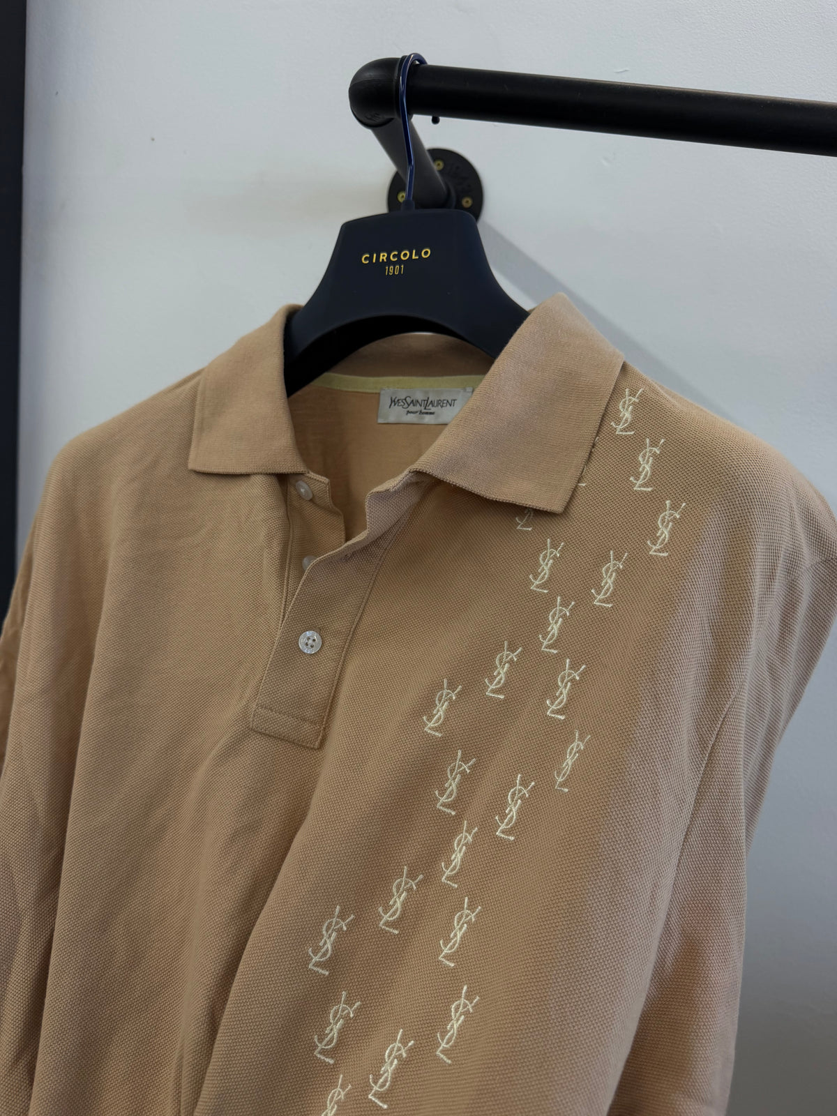 Vintage YSL polo top (XL)