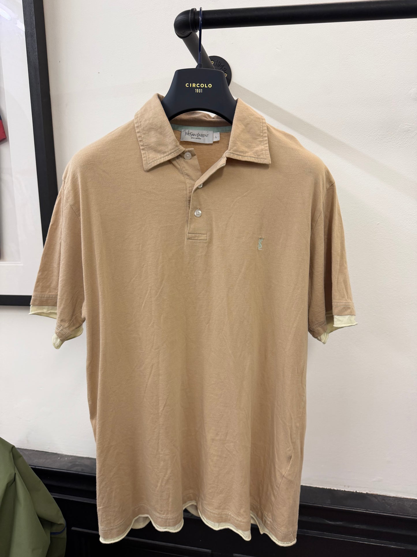 Vintage YSL polo top (L)