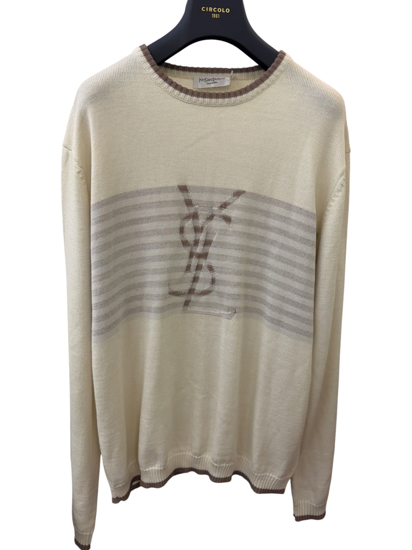 Vintage YSL Knit Jumper (XL)