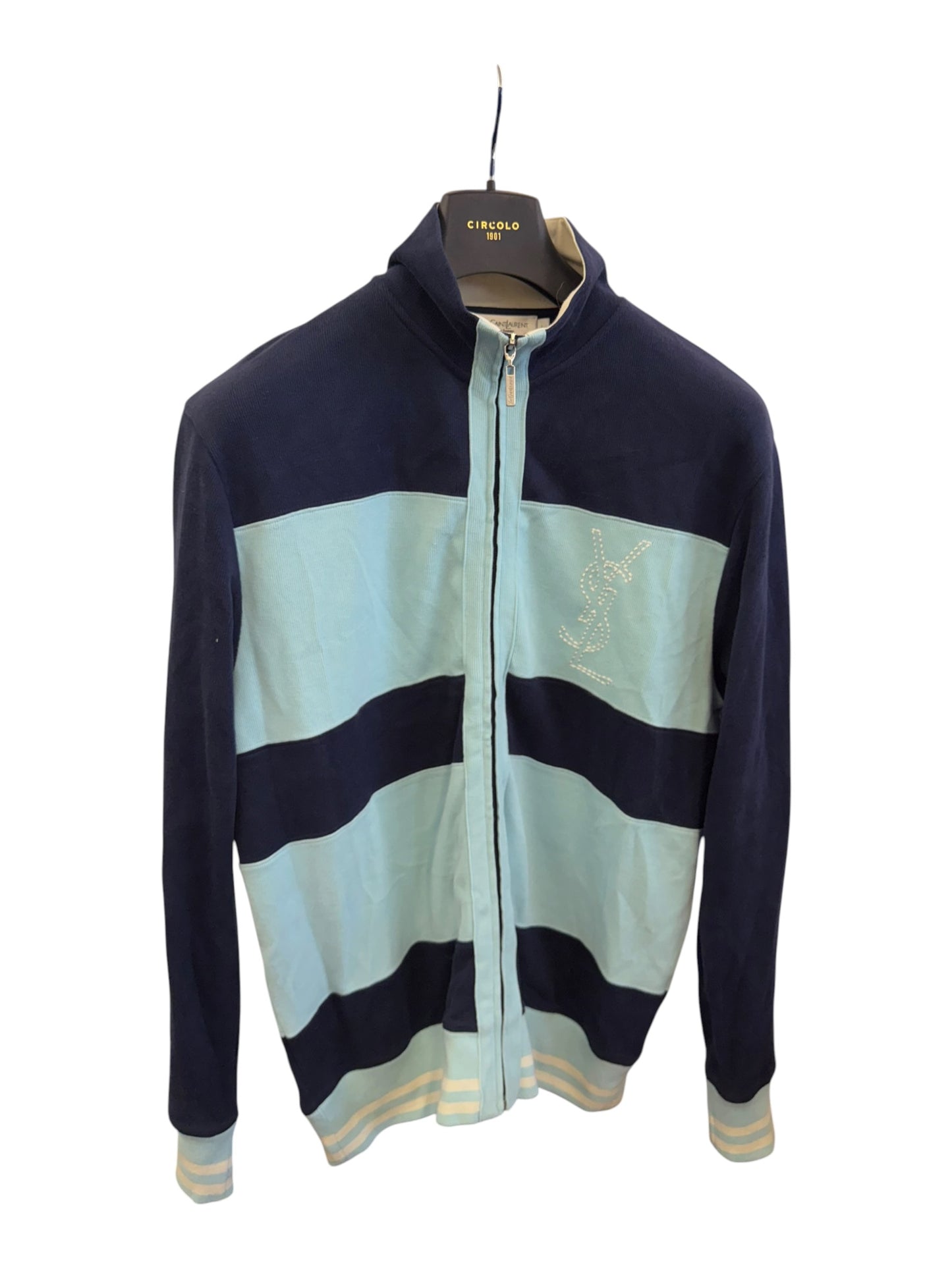 Vintage YSL Zip Through Jumper (L)