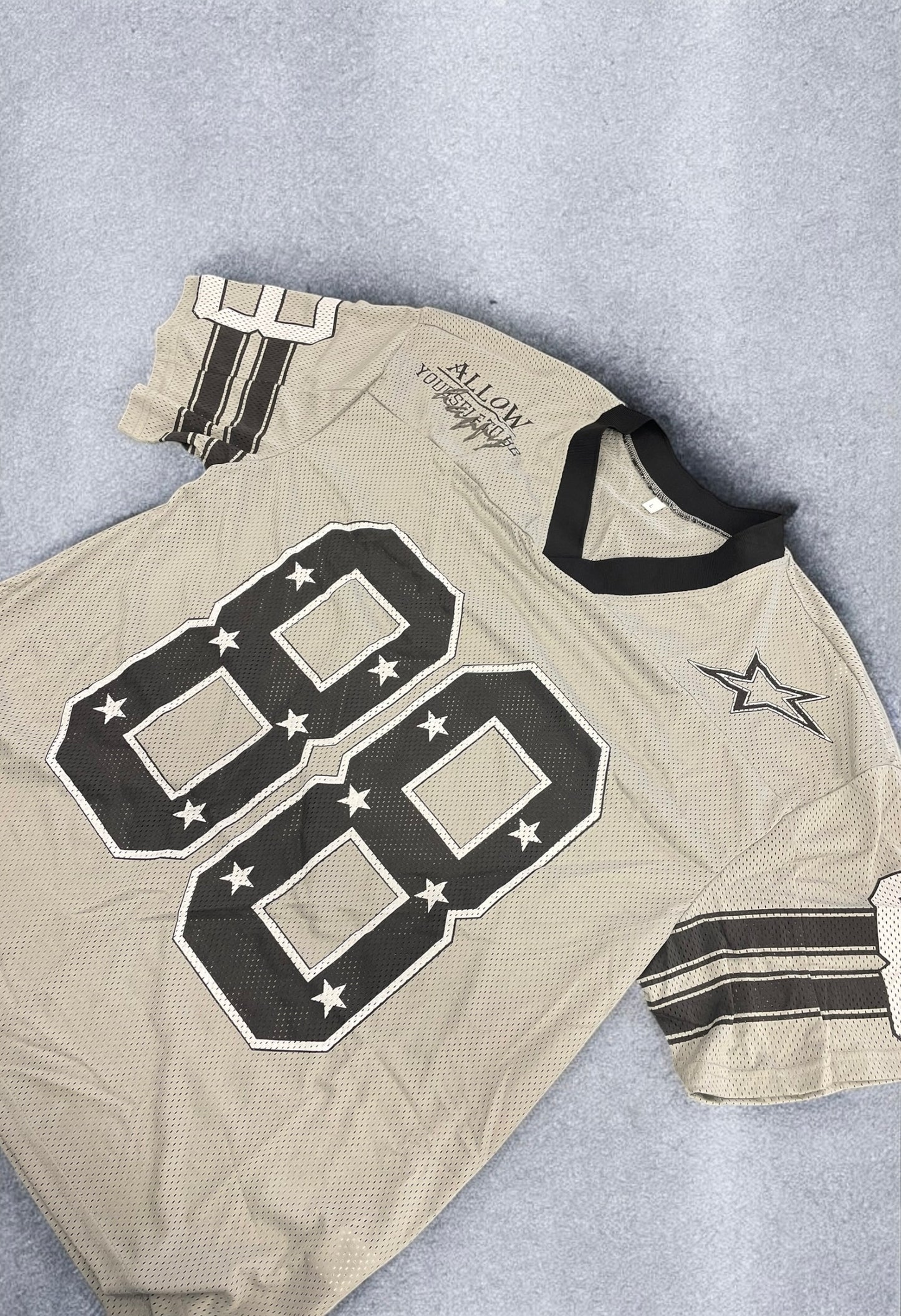 Grey Mesh Jersey (M)