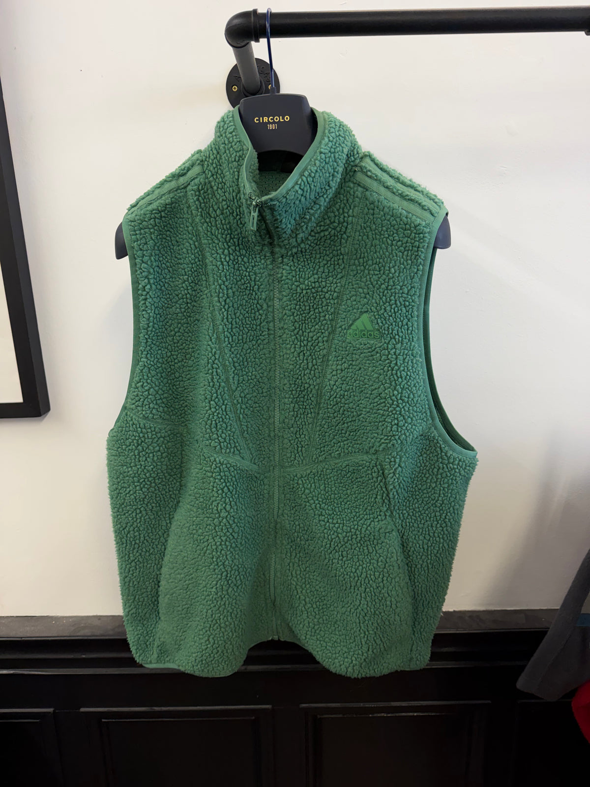 Adidas fleece gilet (M)
