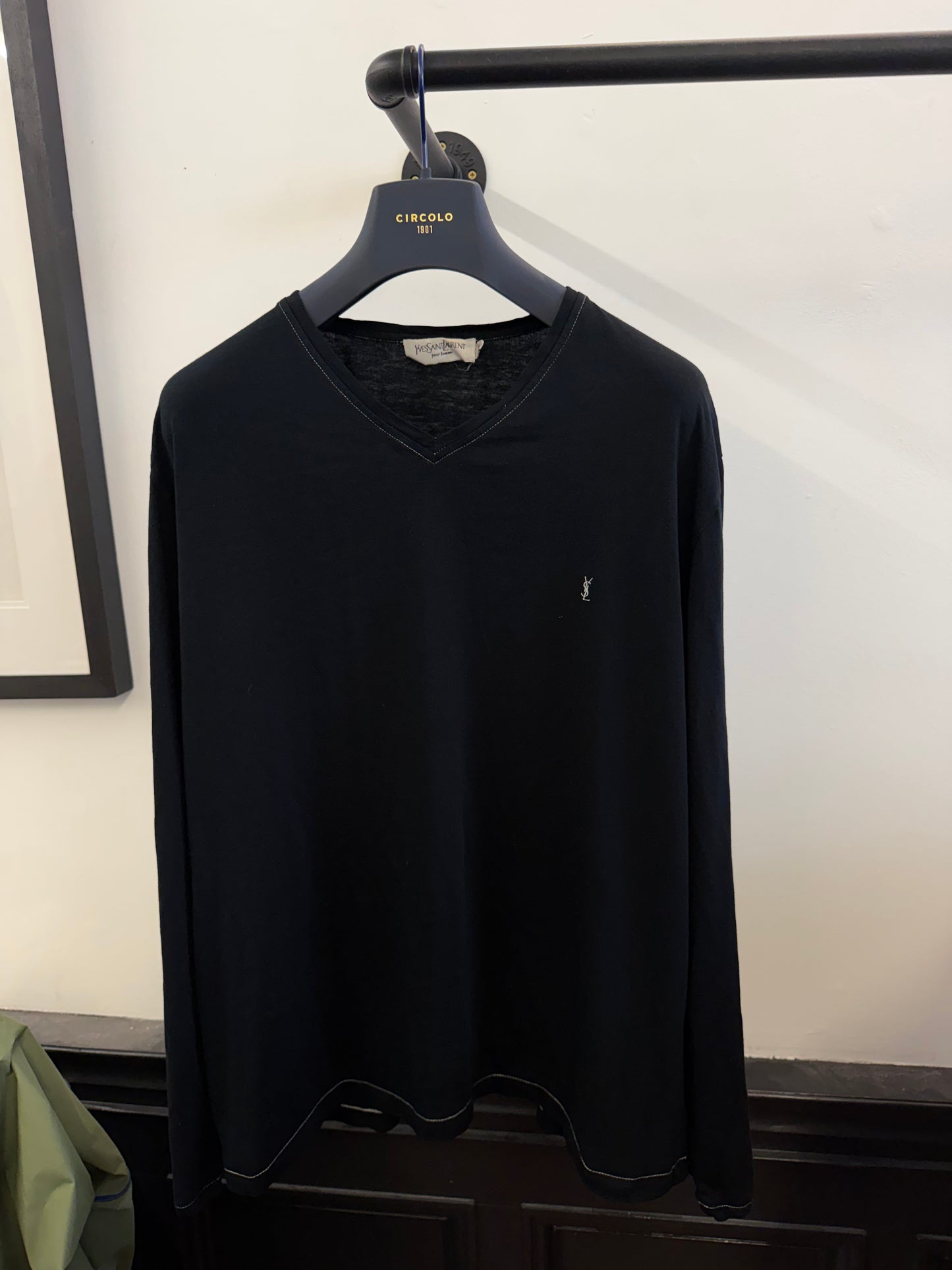 Vintage YSL Long Sleeve T (XL)