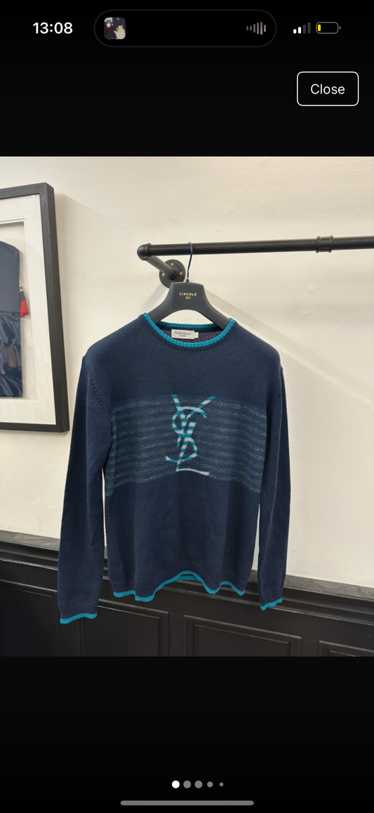 Vintage YSL Knit Jumper (L)