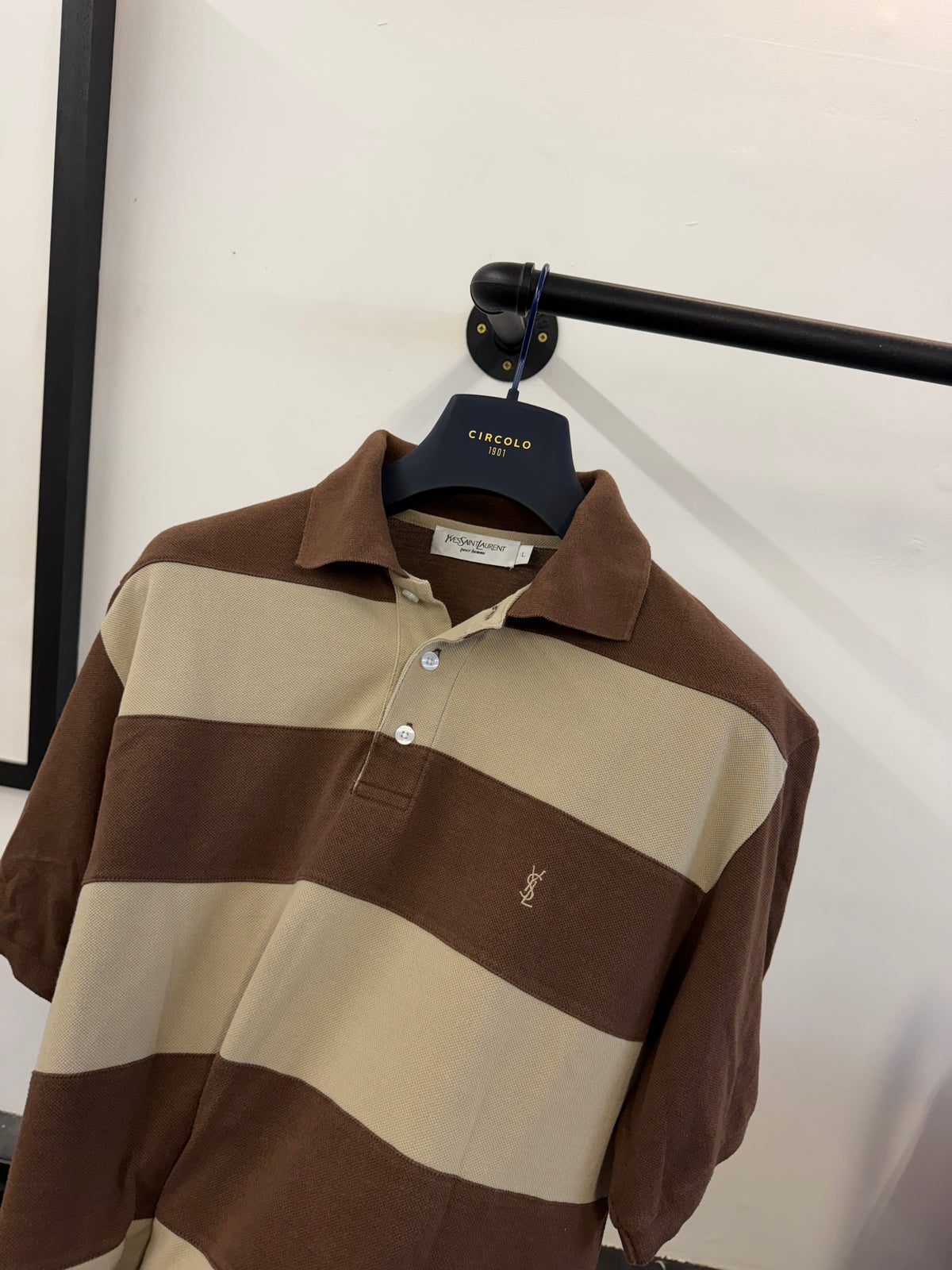 Vintage YSL polo top (L)