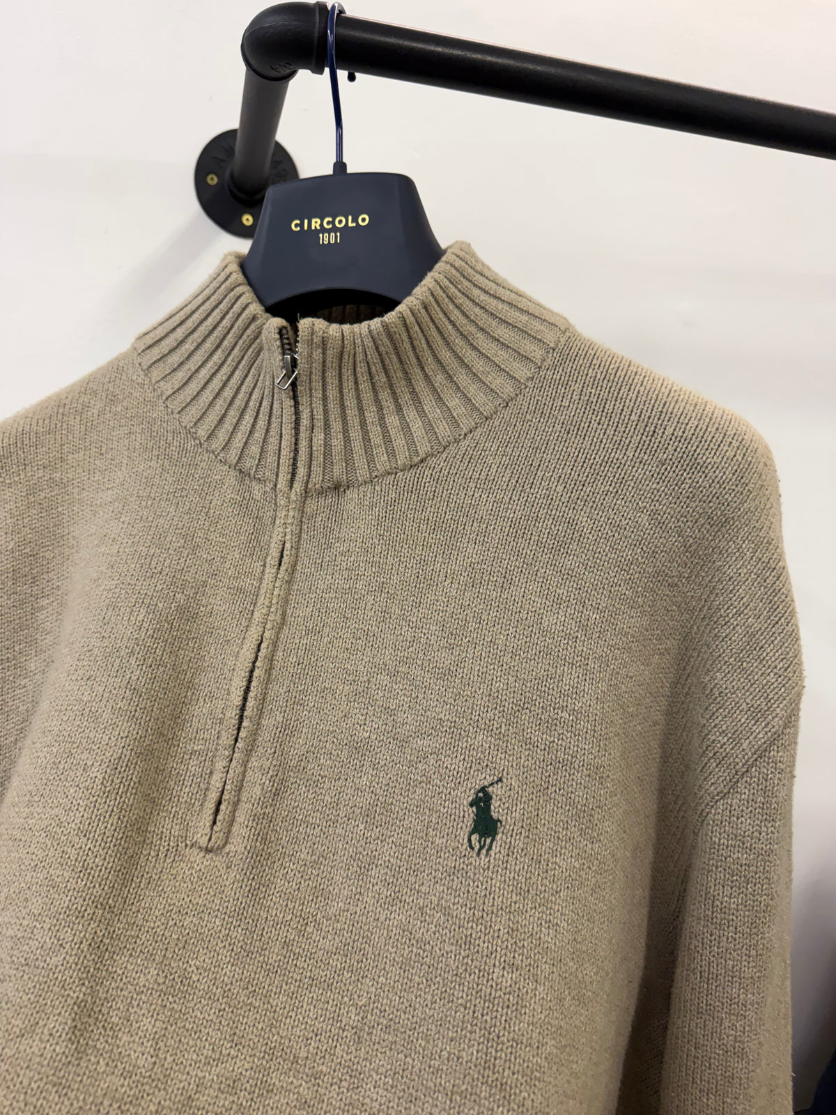 Ralph Lauren quarter zip (XL)