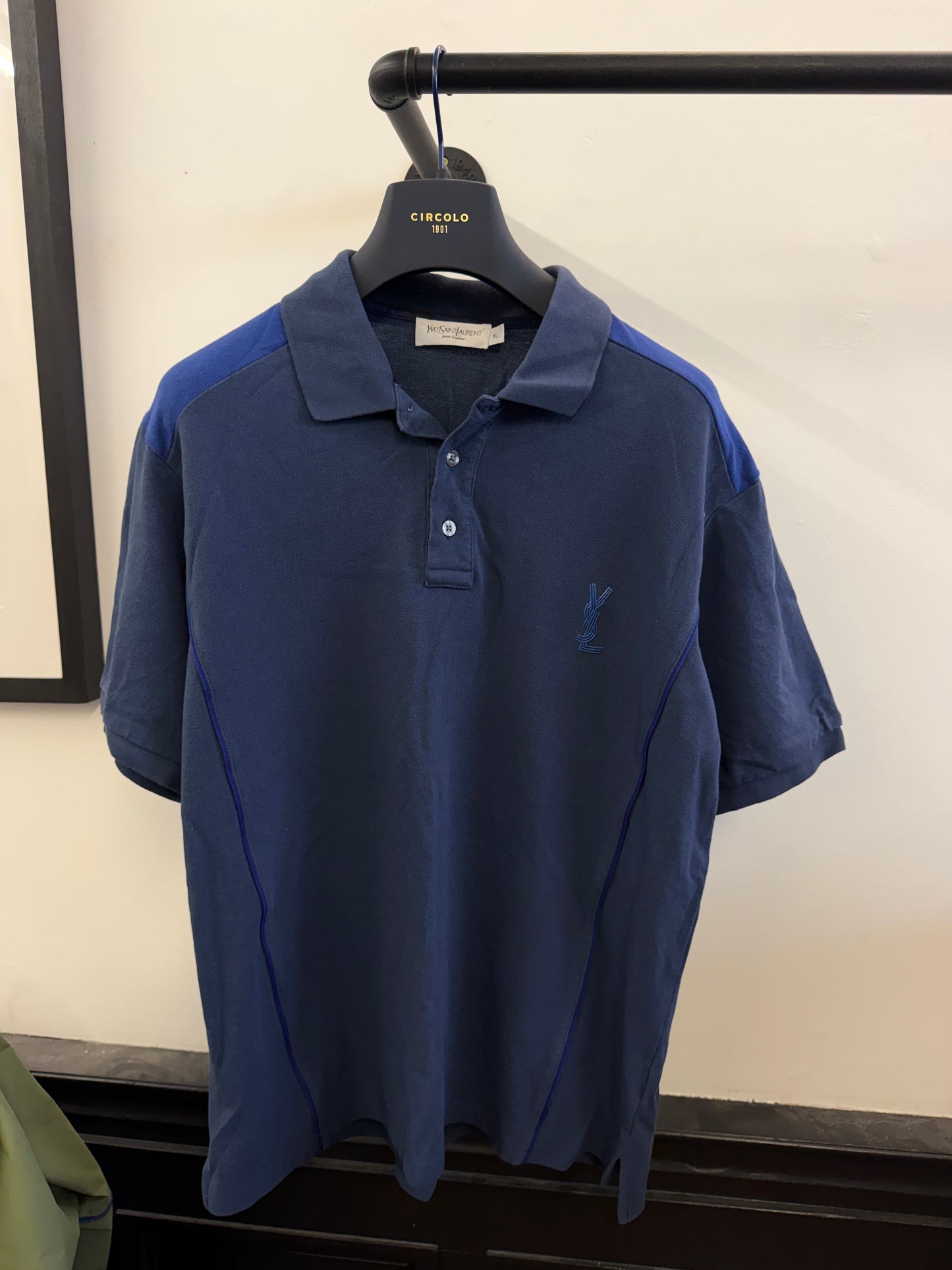 Vintage YSL polo top (XL)