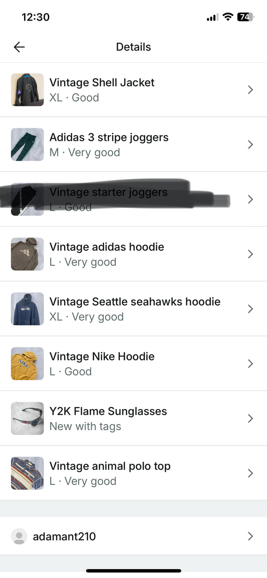 BUNDLE FOR ADAMANT (7 ITEMS)