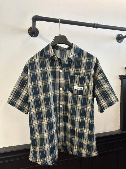BUNDLE - Checkered shirt (M) + Dragon Mesh jersey (S)