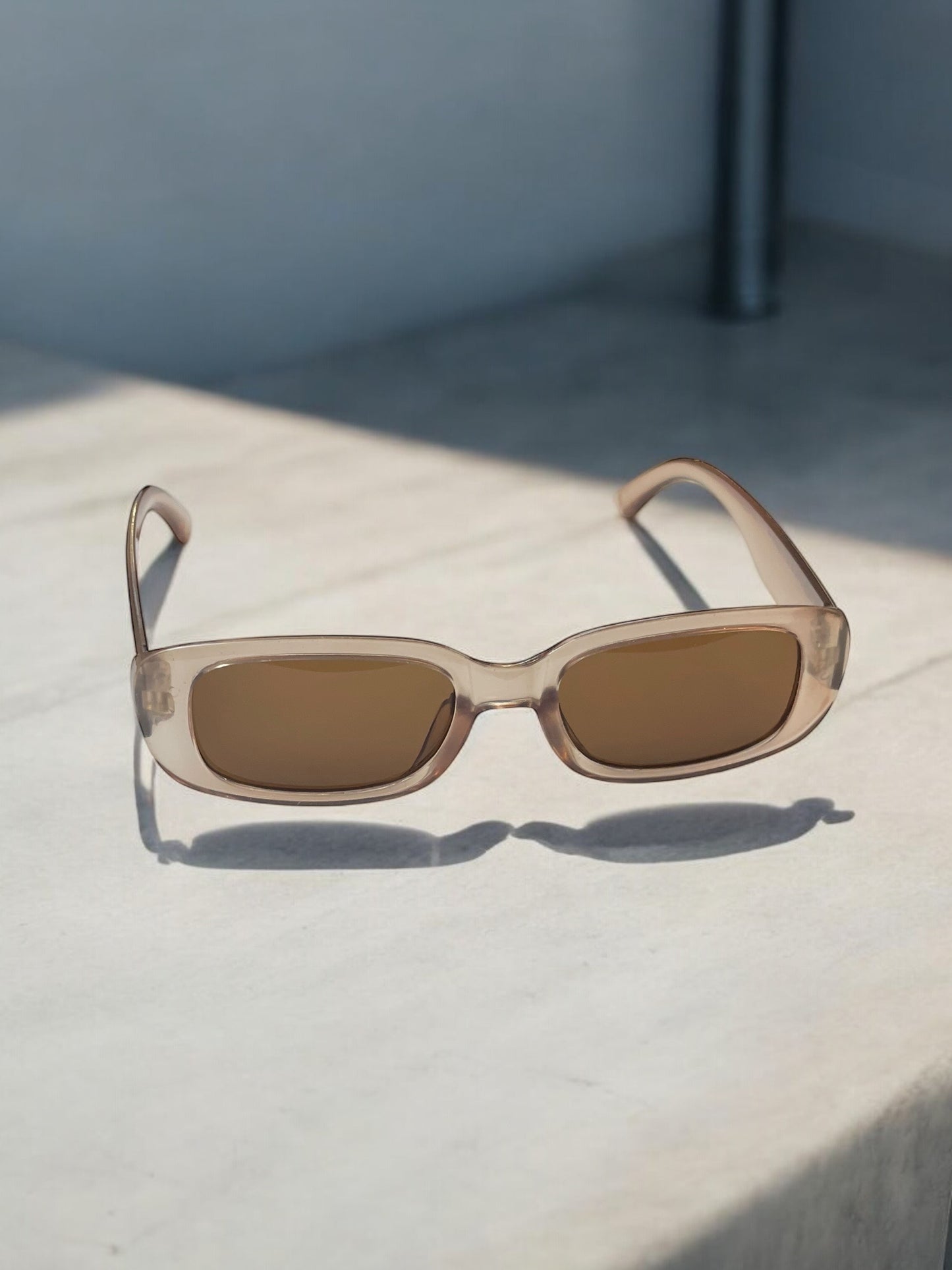 Y2K Champagne Sunglasses