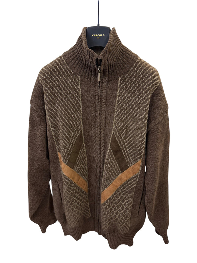 Retro zip through jumper (XL)