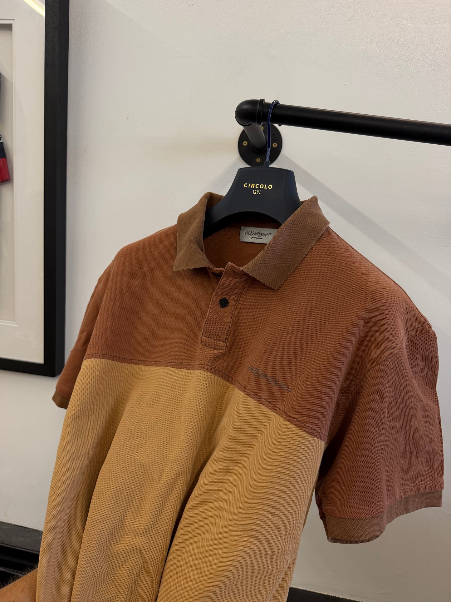 Vintage YSL polo top (M)