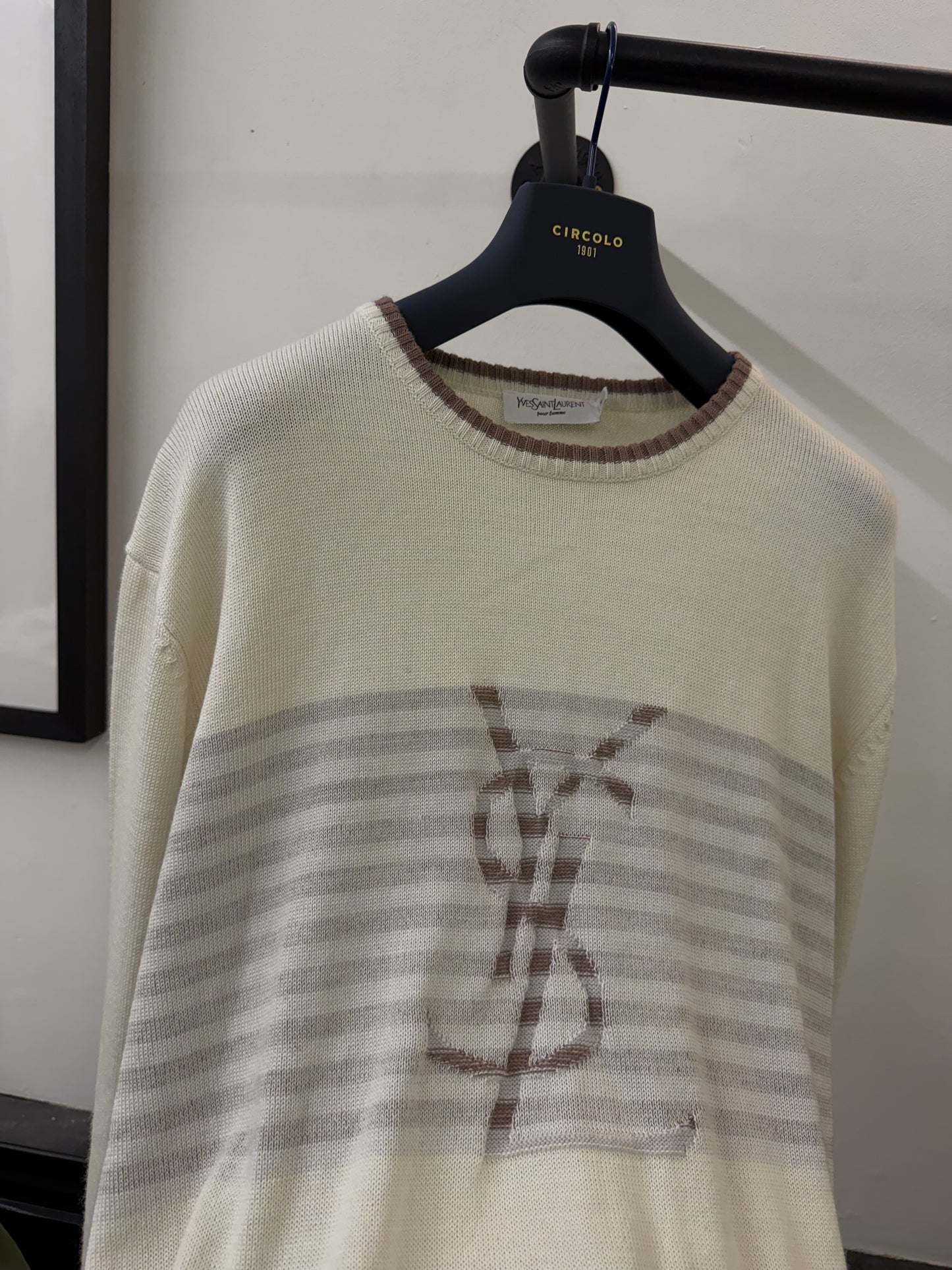 Vintage YSL Knit Jumper (XL)