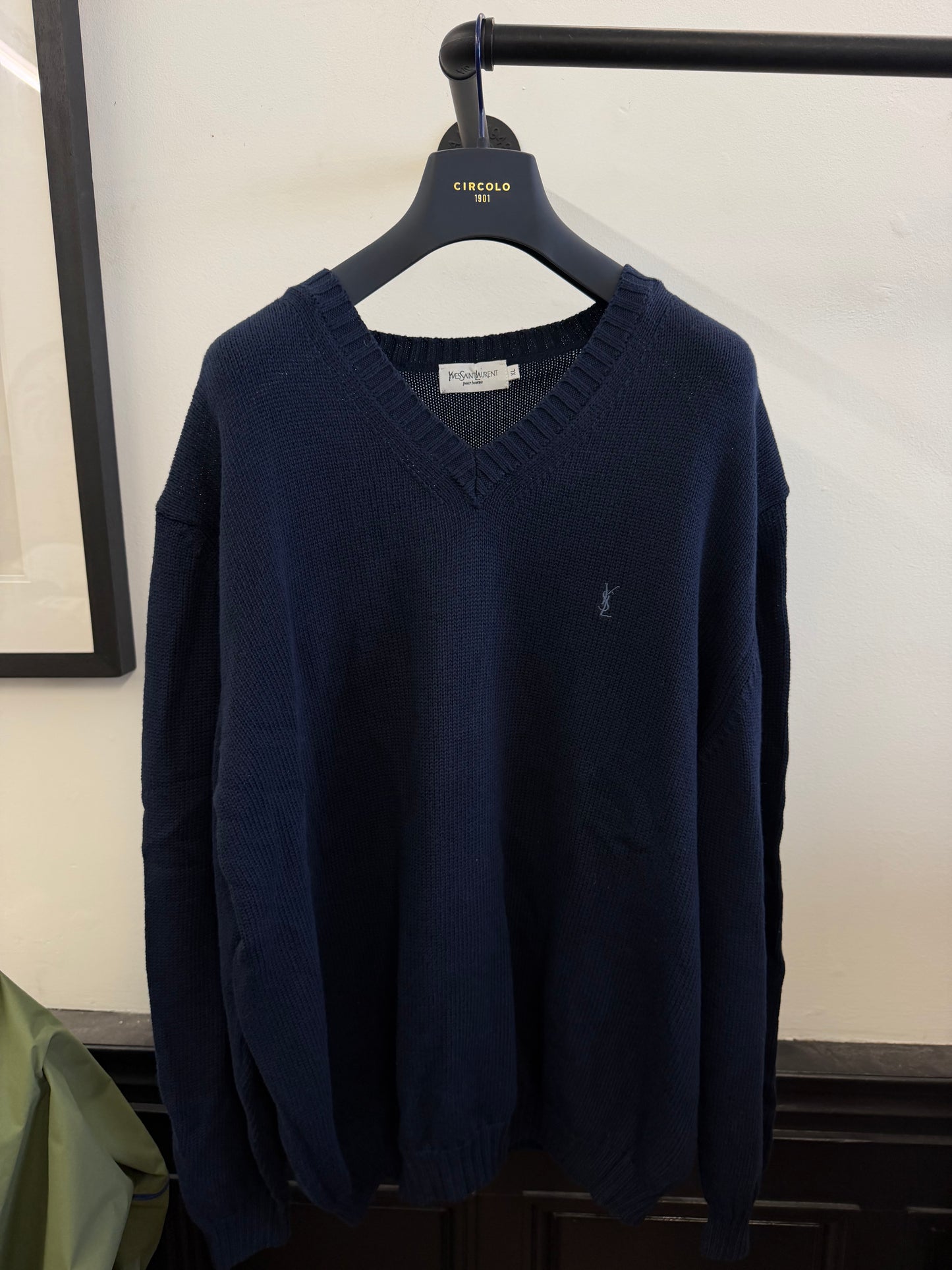 Vintage YSL Knit Jumper (XL)
