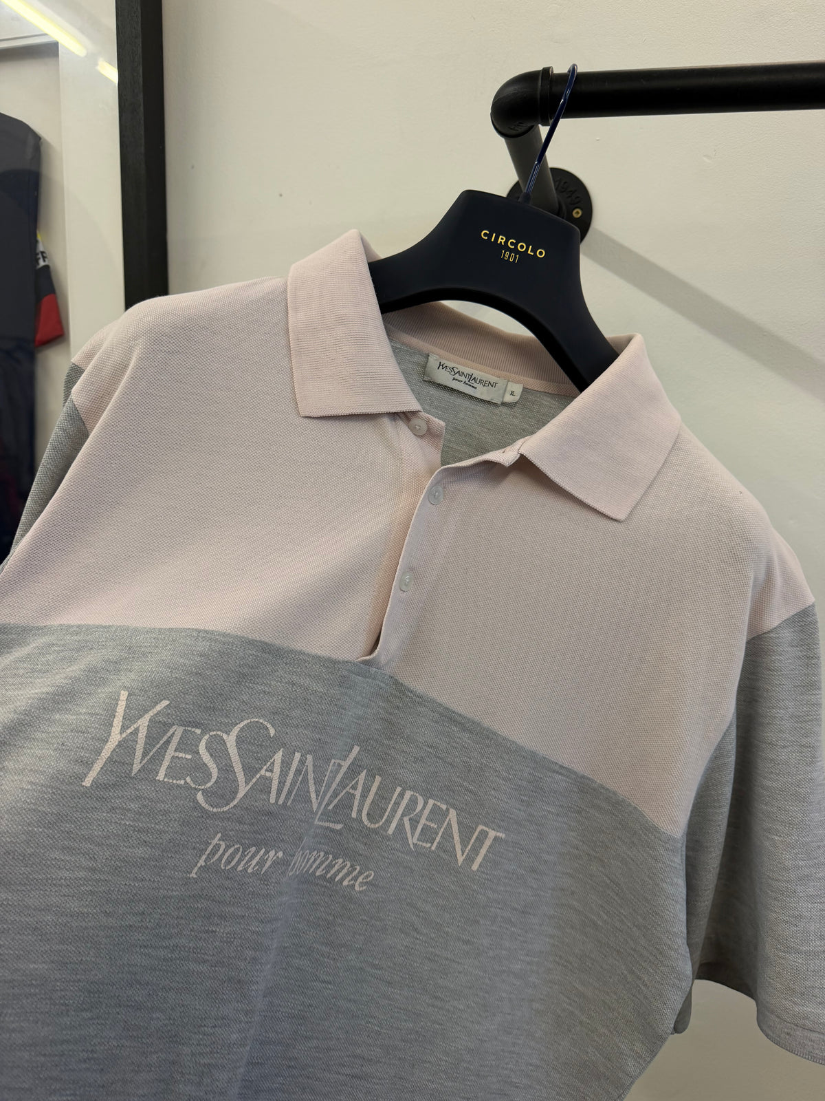 Vintage YSL polo top (XL)