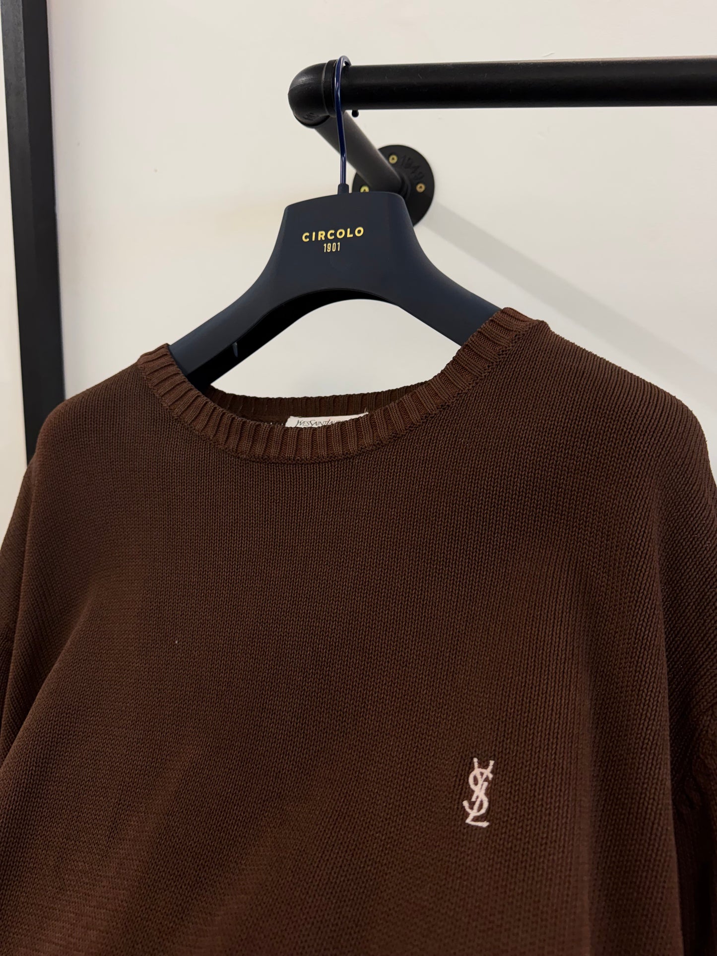 Vintage YSL Knit Jumper (XL)
