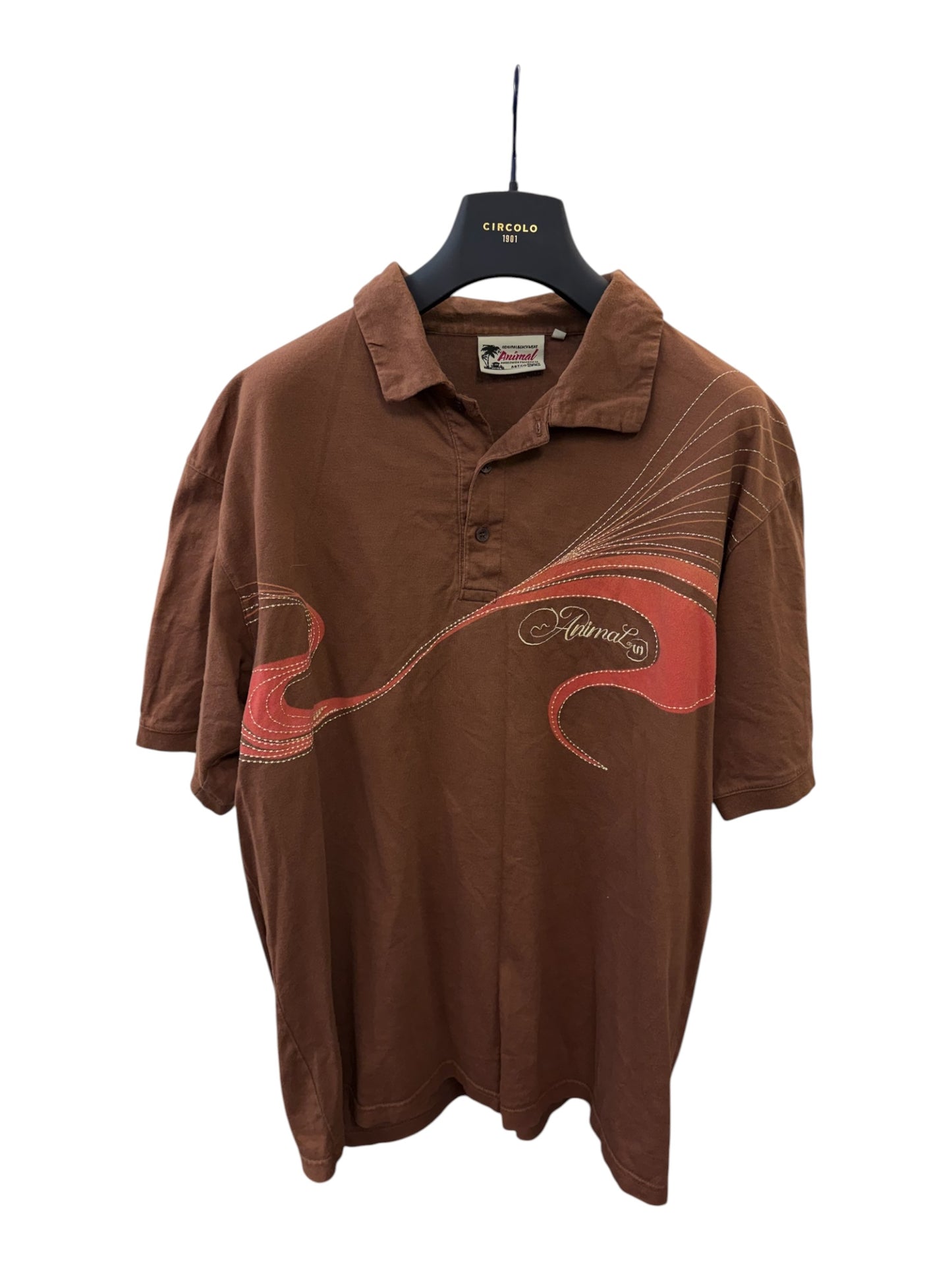 Vintage Animal Polo top (XL)