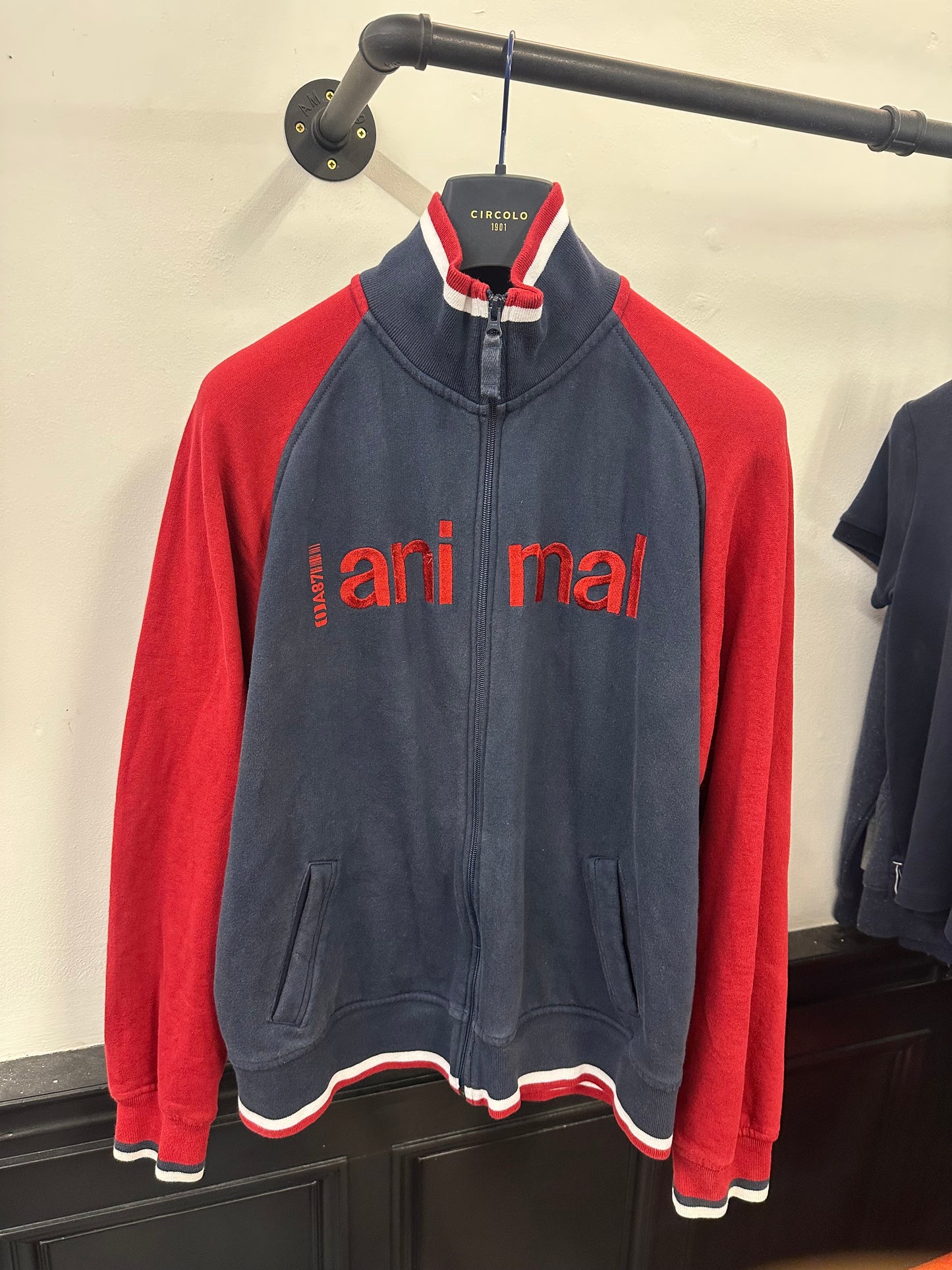 Animal Zip Through Jumper (XL)