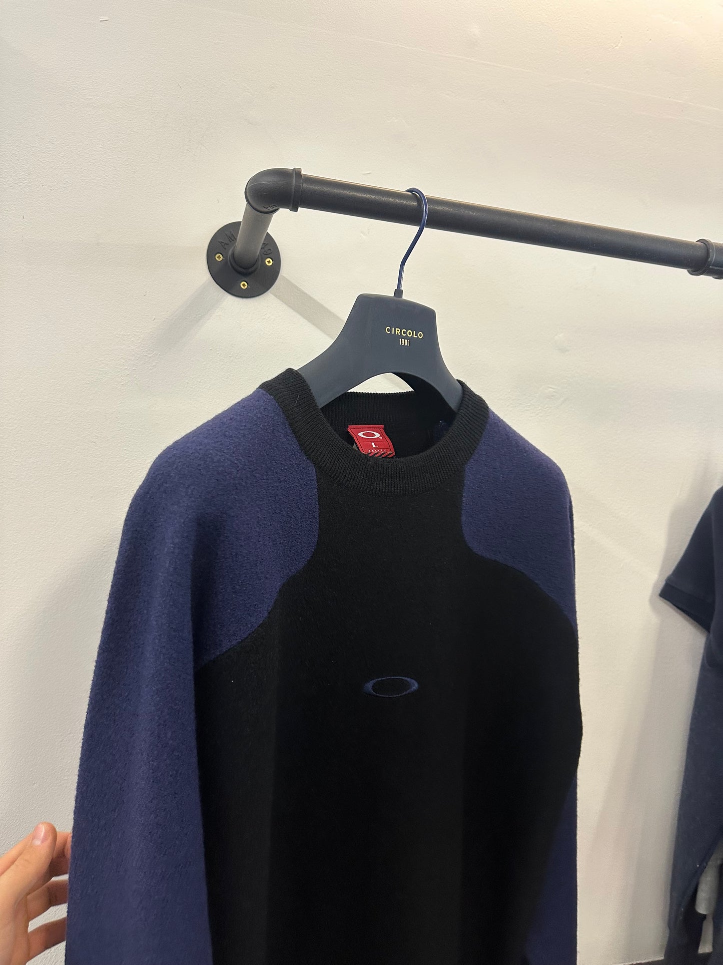 Y2K Oakley Wool Jumper (L)