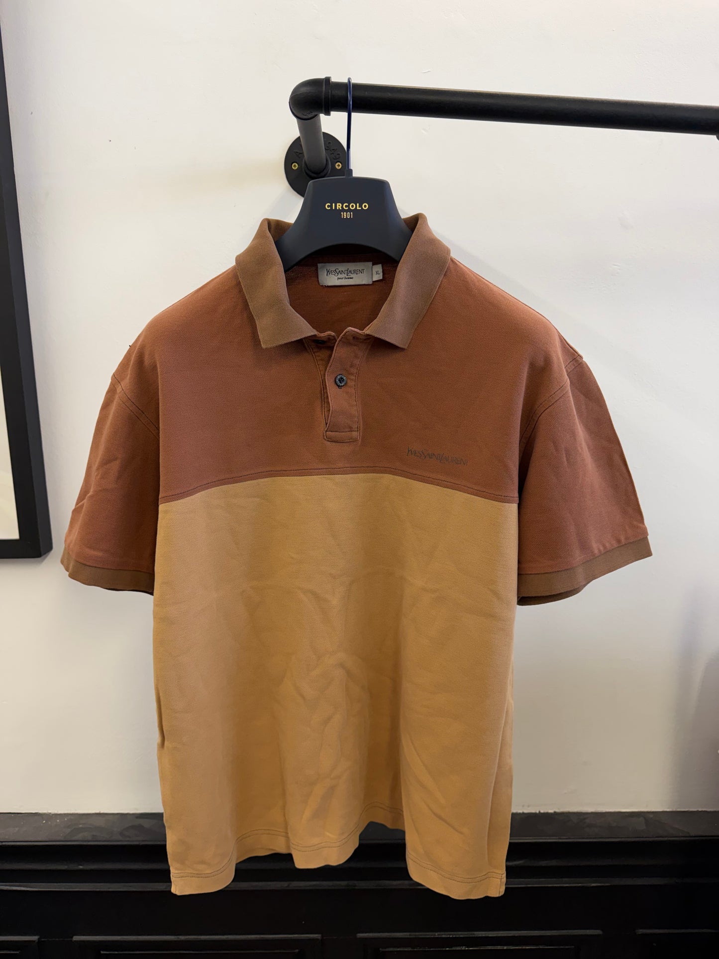Vintage YSL polo top (M)
