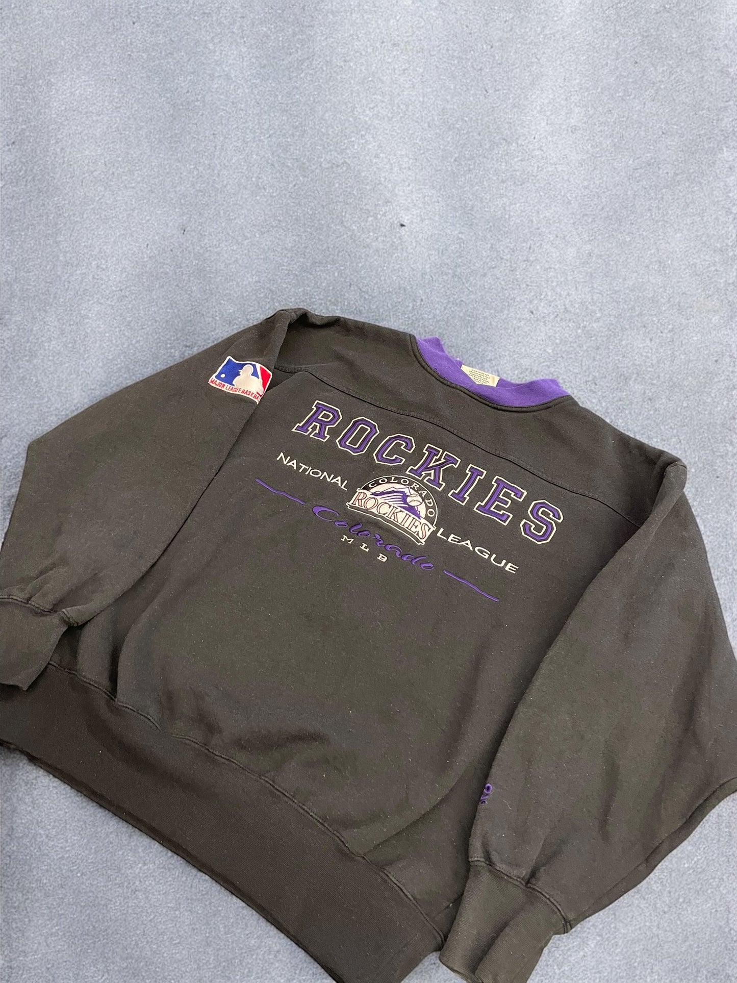 Vintage MLB Rockies Jumper - Black - M
