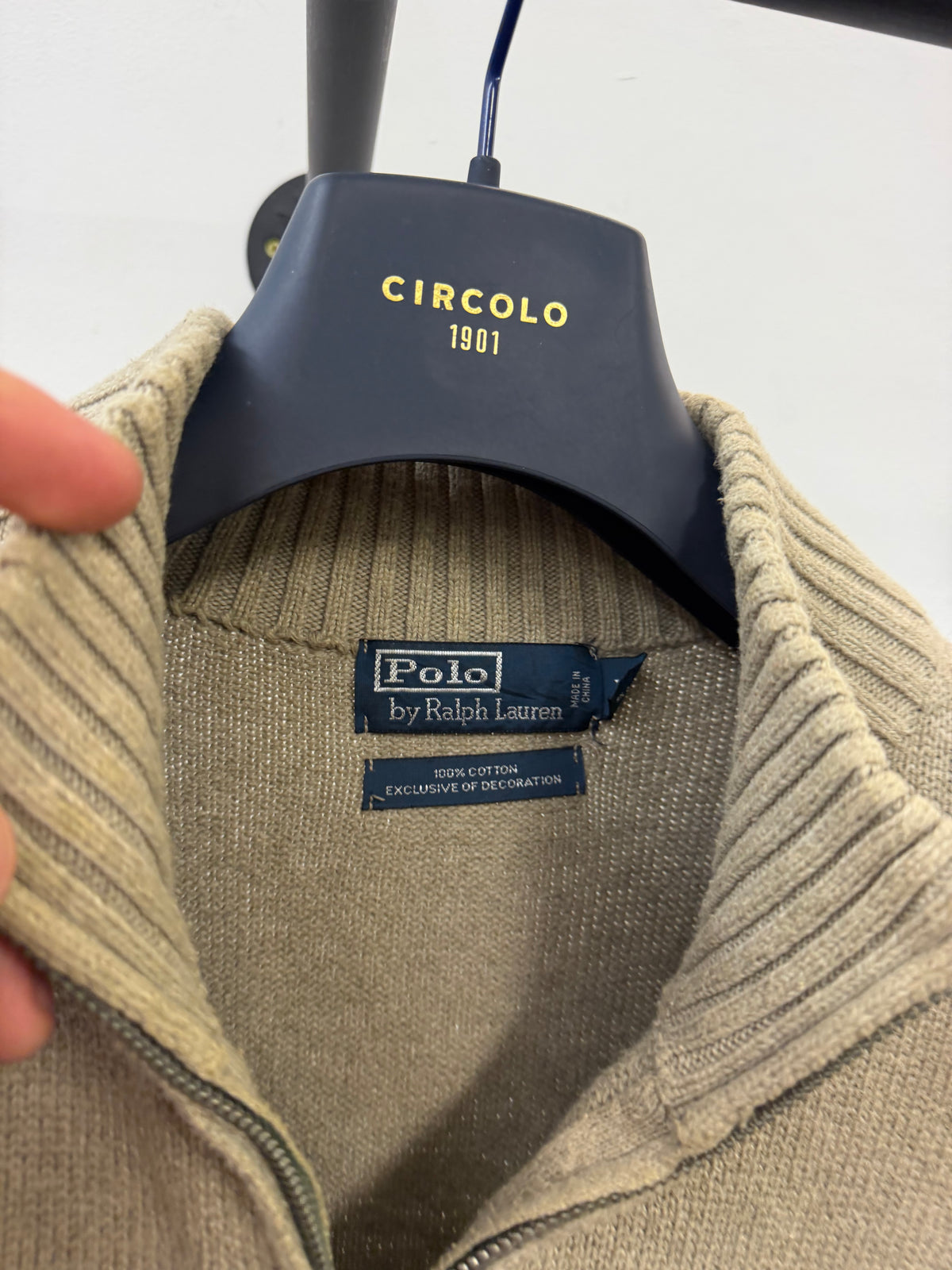Ralph Lauren quarter zip (XL)