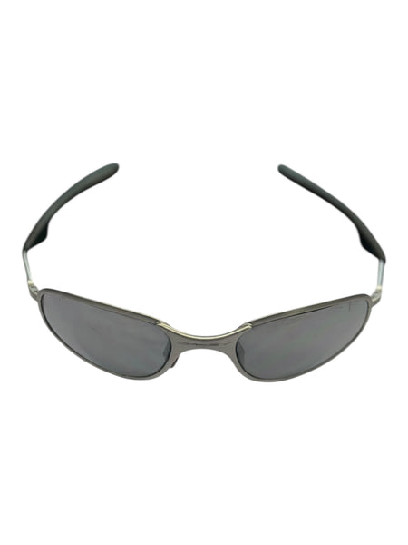Oakley A Wire Brushed Silver Sunglasses