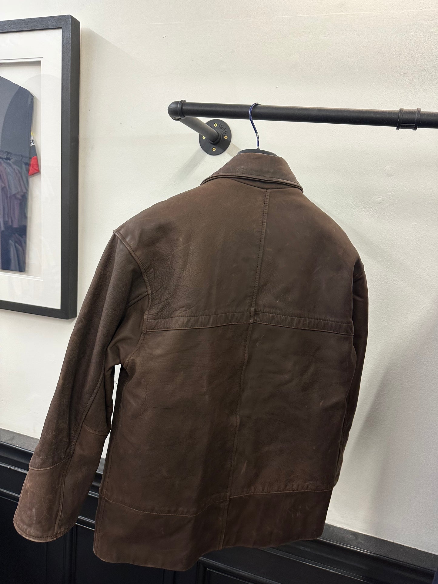 Vintage Marlboro Classics leather jacket (L)