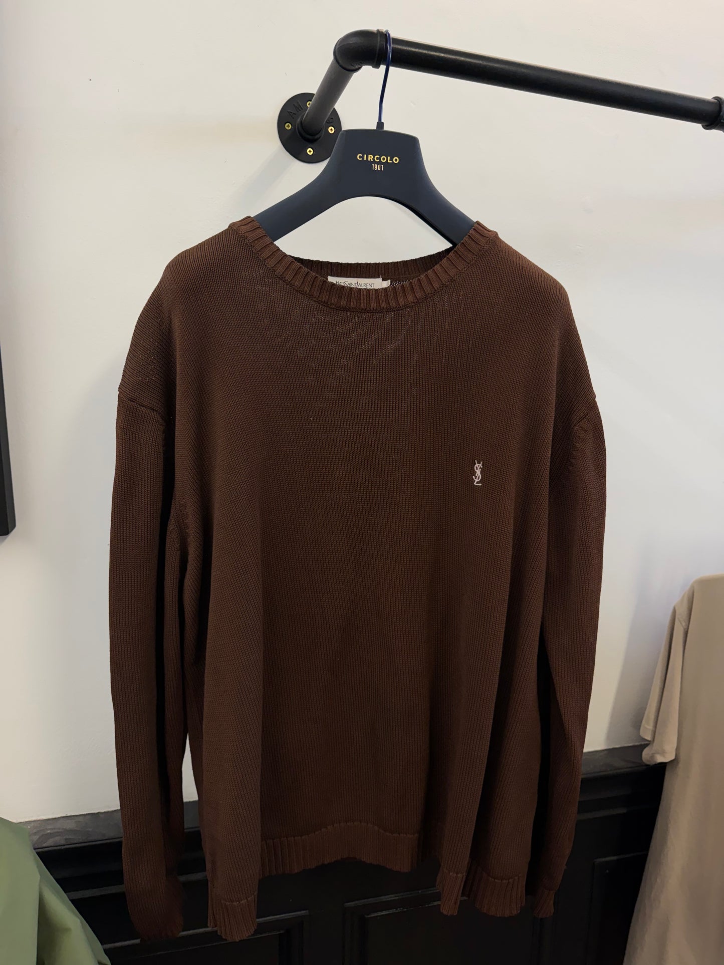 Vintage YSL Knit Jumper (XL)