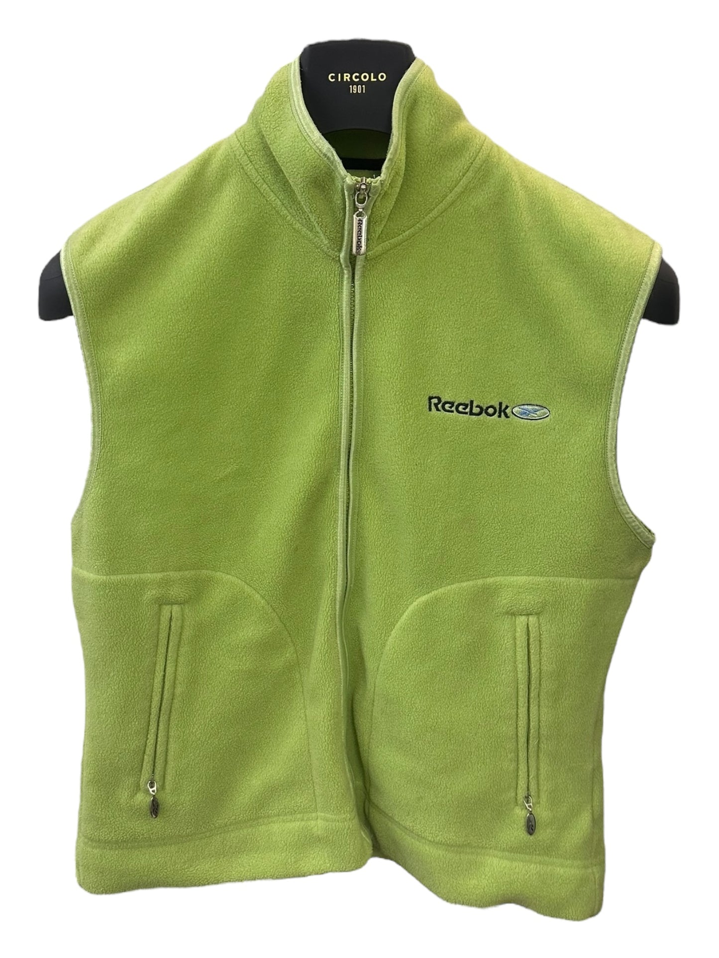 Y2K Reebok Fleece Gilet (L)