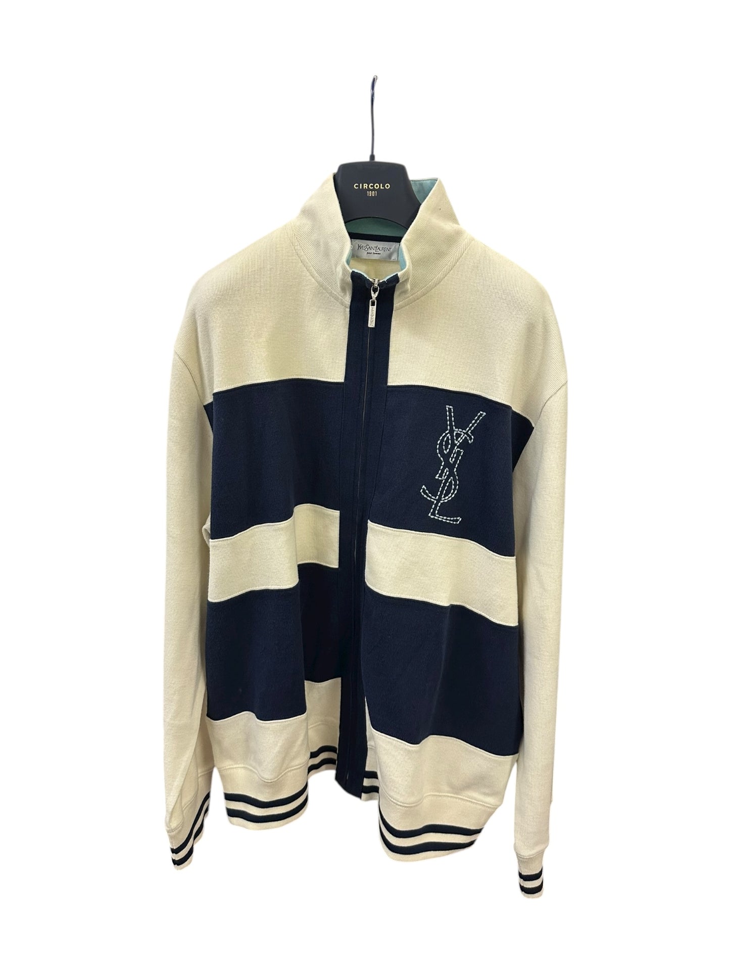 Vintage YSL Zip-Through Jumper (XL)