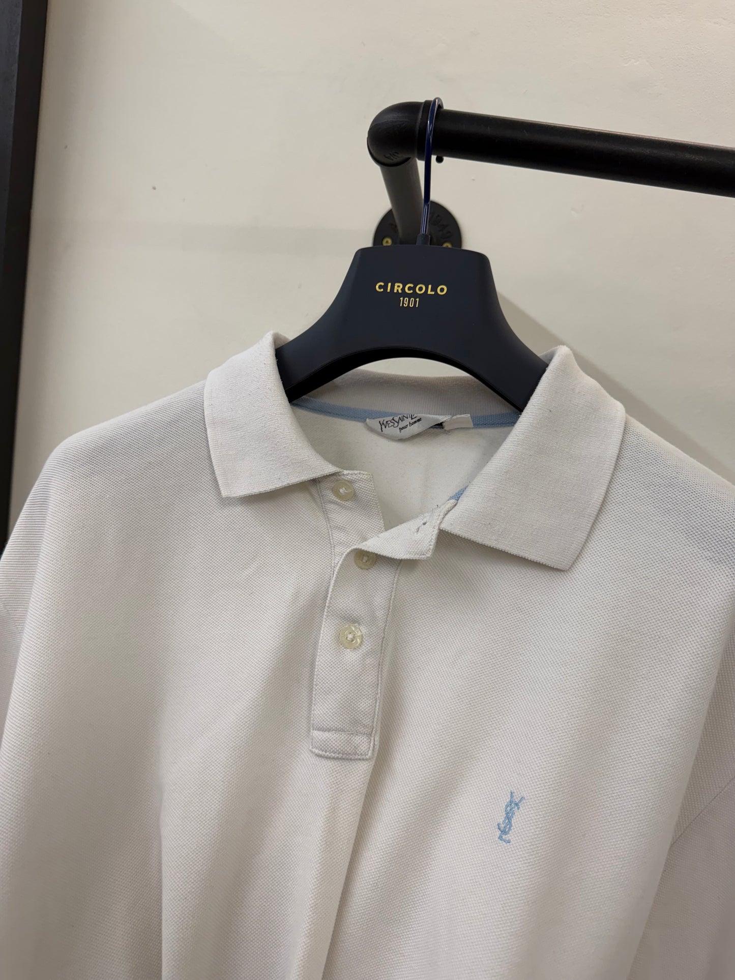 Vintage YSL polo top (XL)