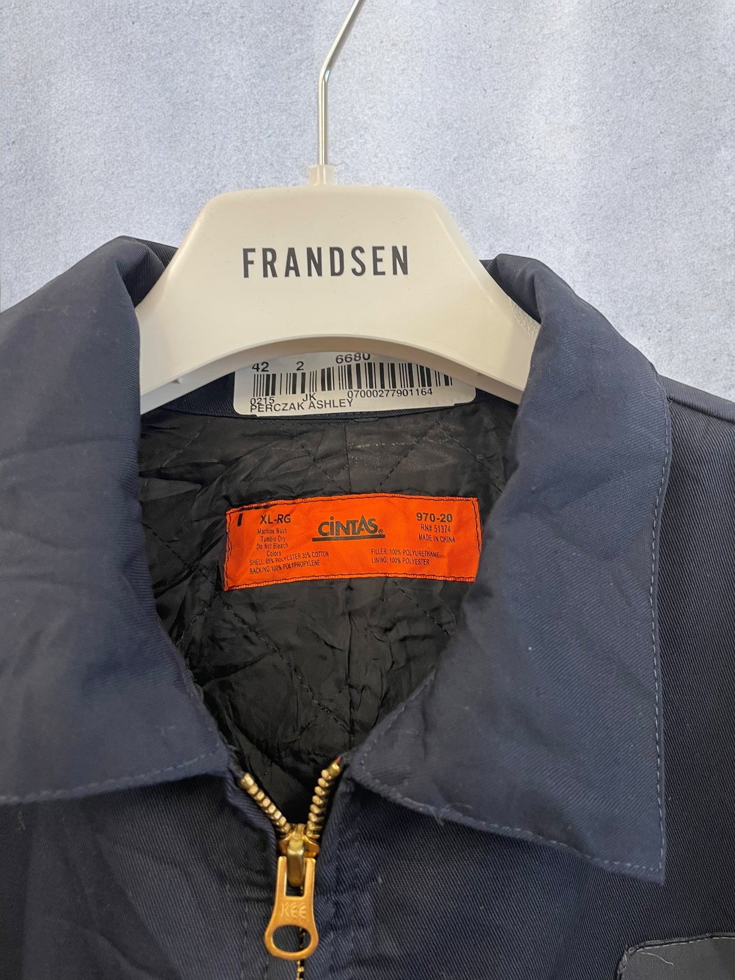 Vintage Work Jacket - Navy - XL