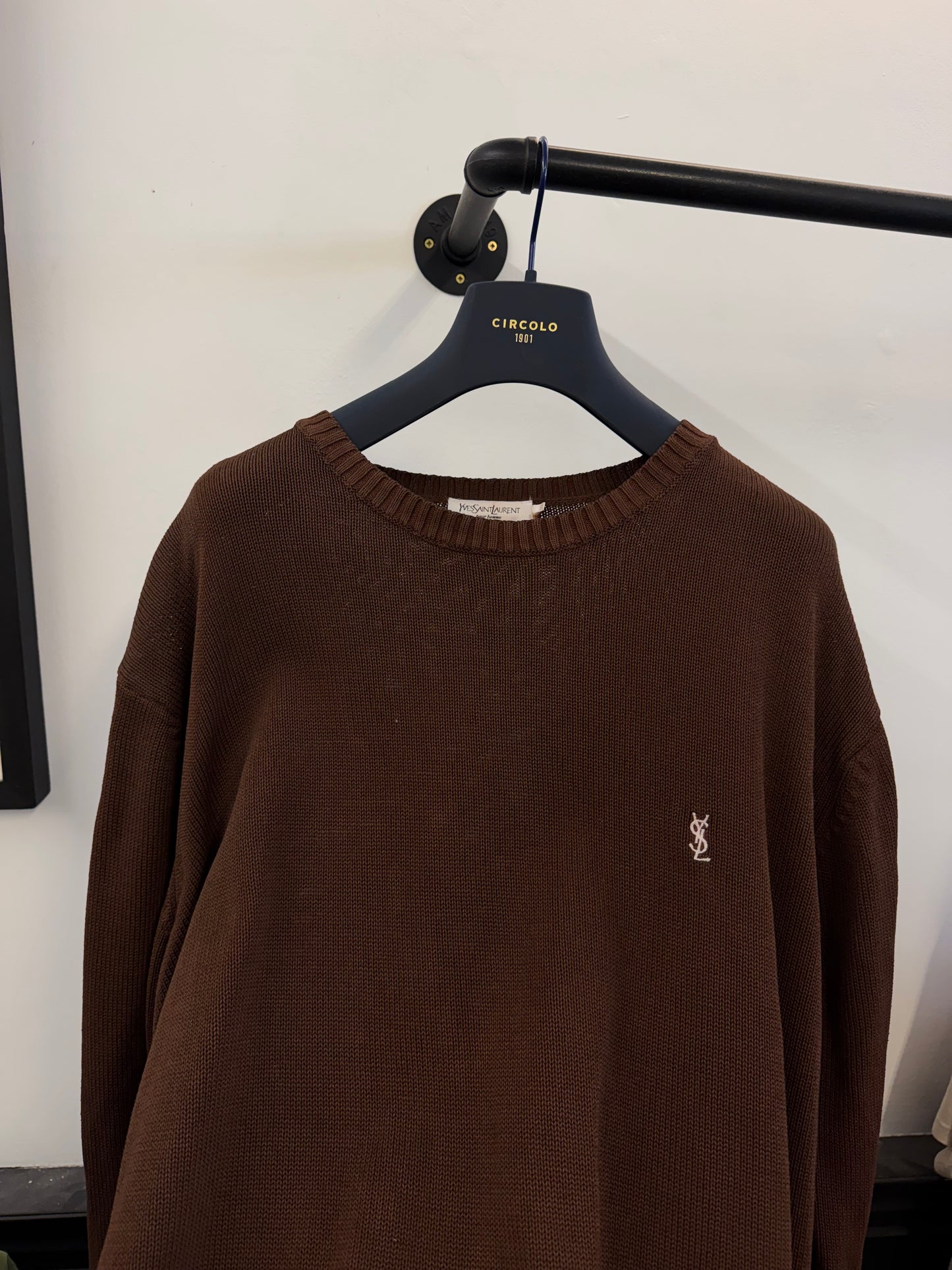 Vintage YSL Knit Jumper (XL)