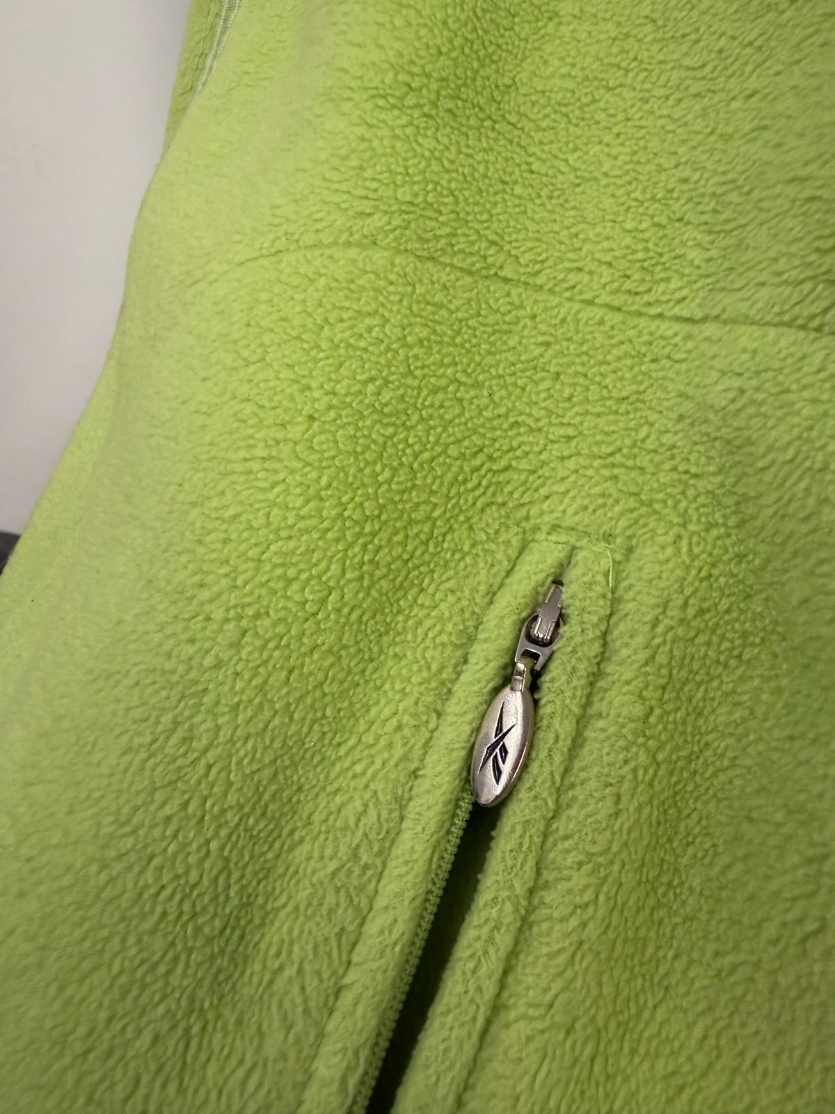 Y2K Reebok fleece gilet (M/12)