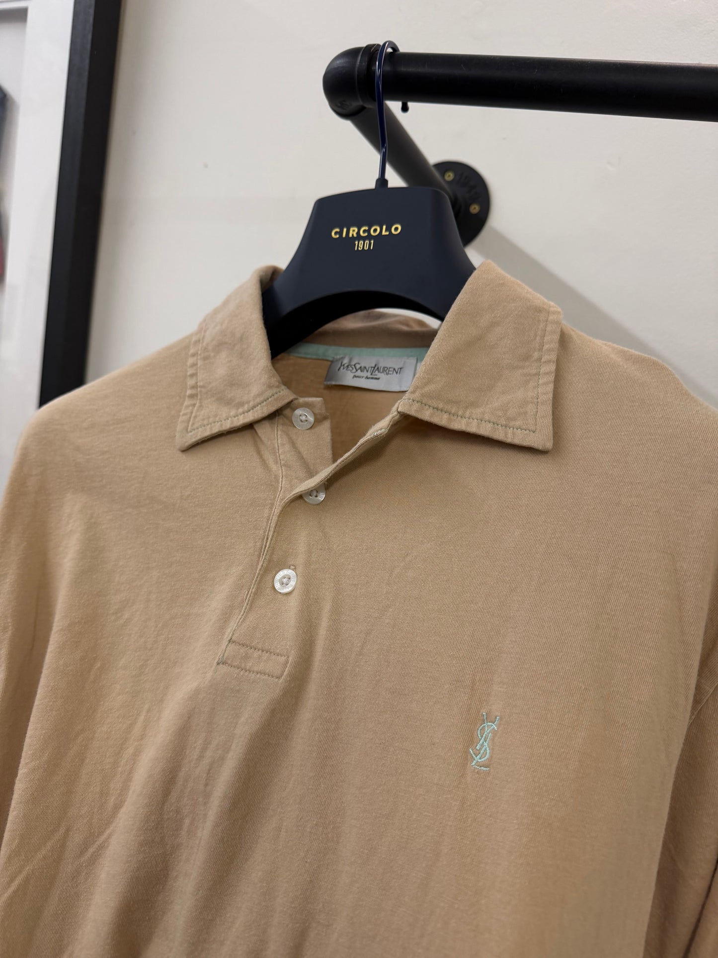 Vintage YSL polo top (L)