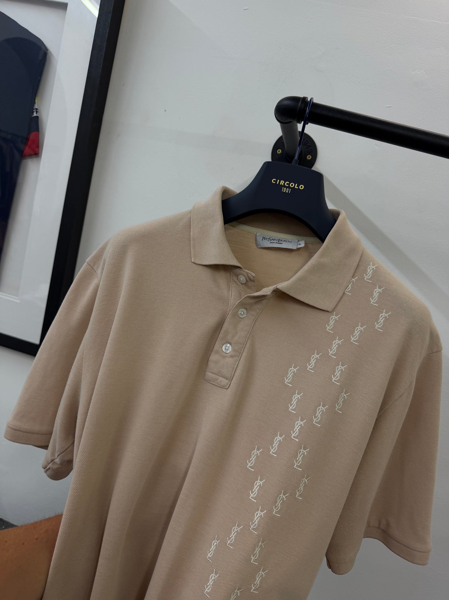Vintage YSL polo top (XL)