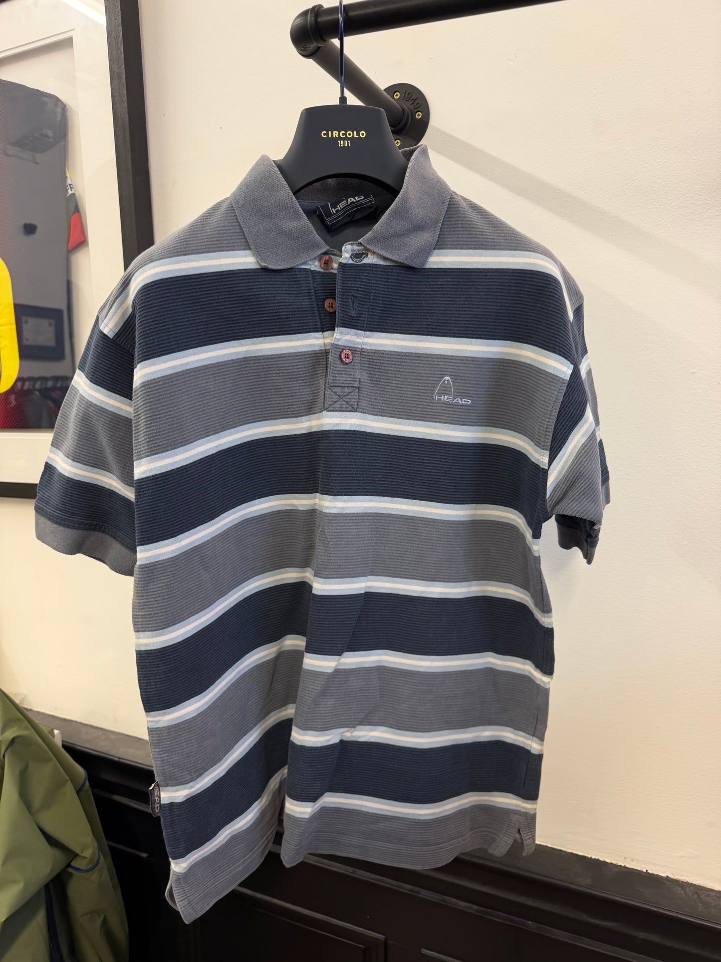 Retro Head Polo top (L)