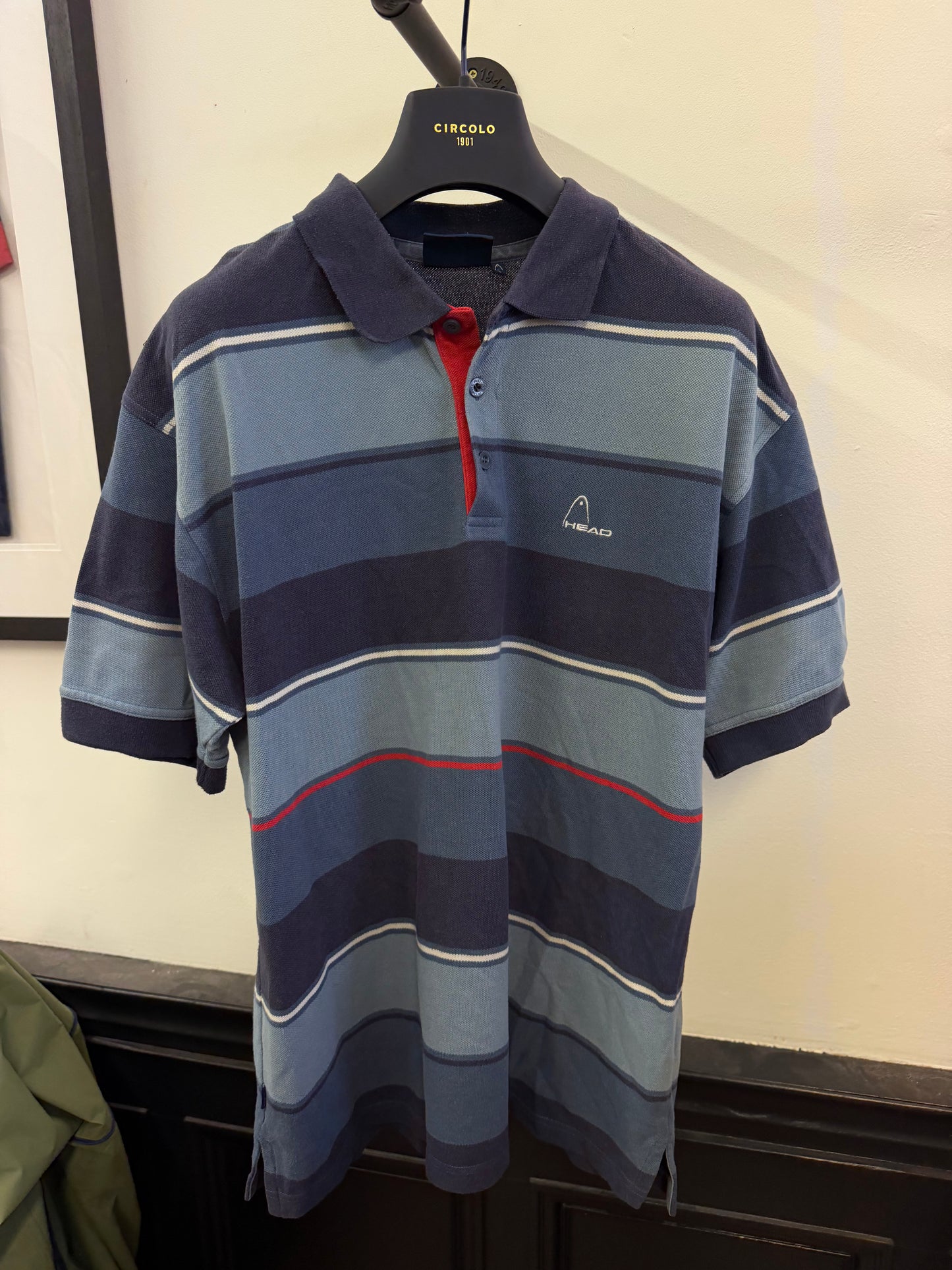 Retro Head Polo top (L)