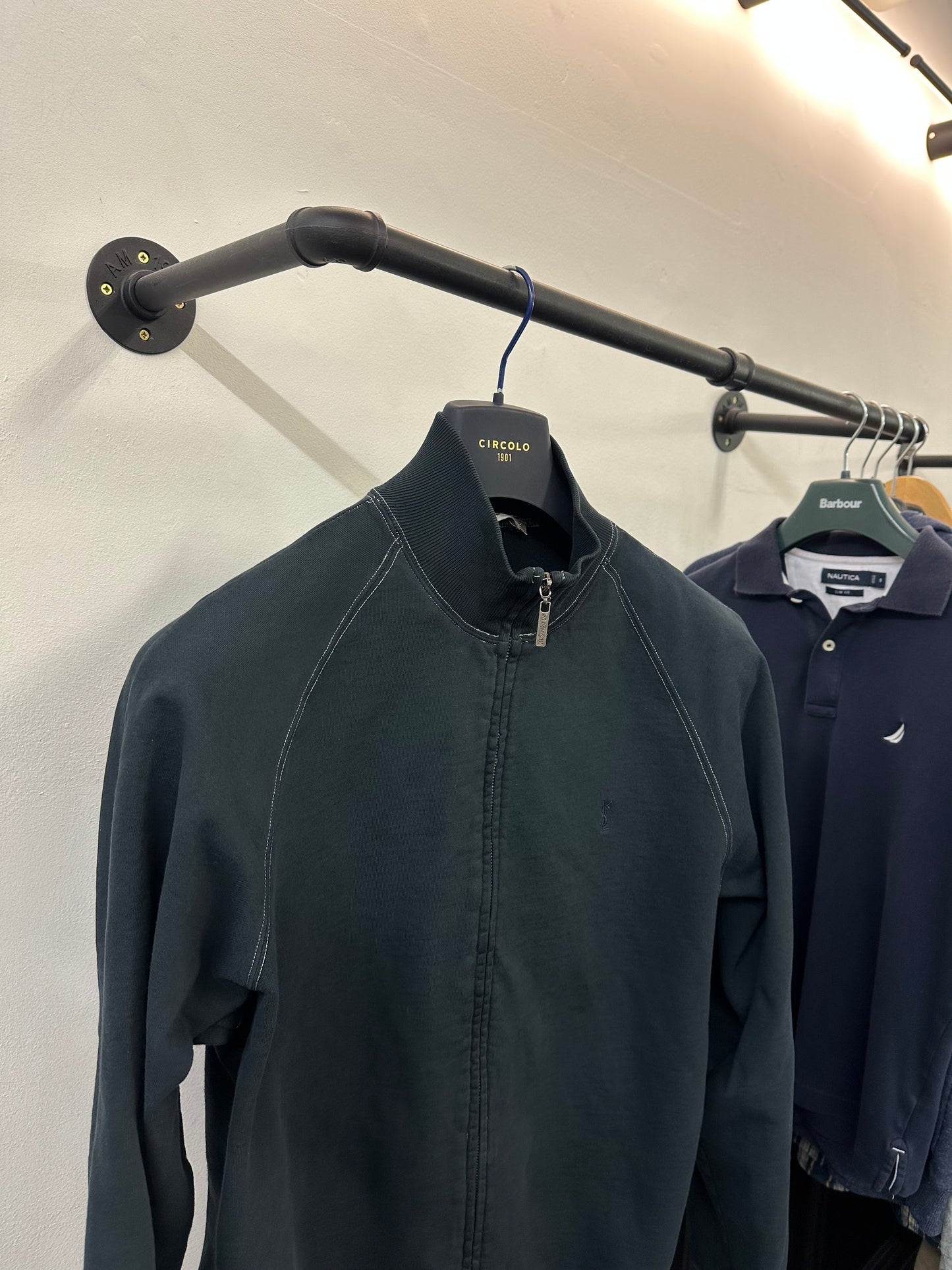 Vintage YSL Zip-Through Jumper (L)