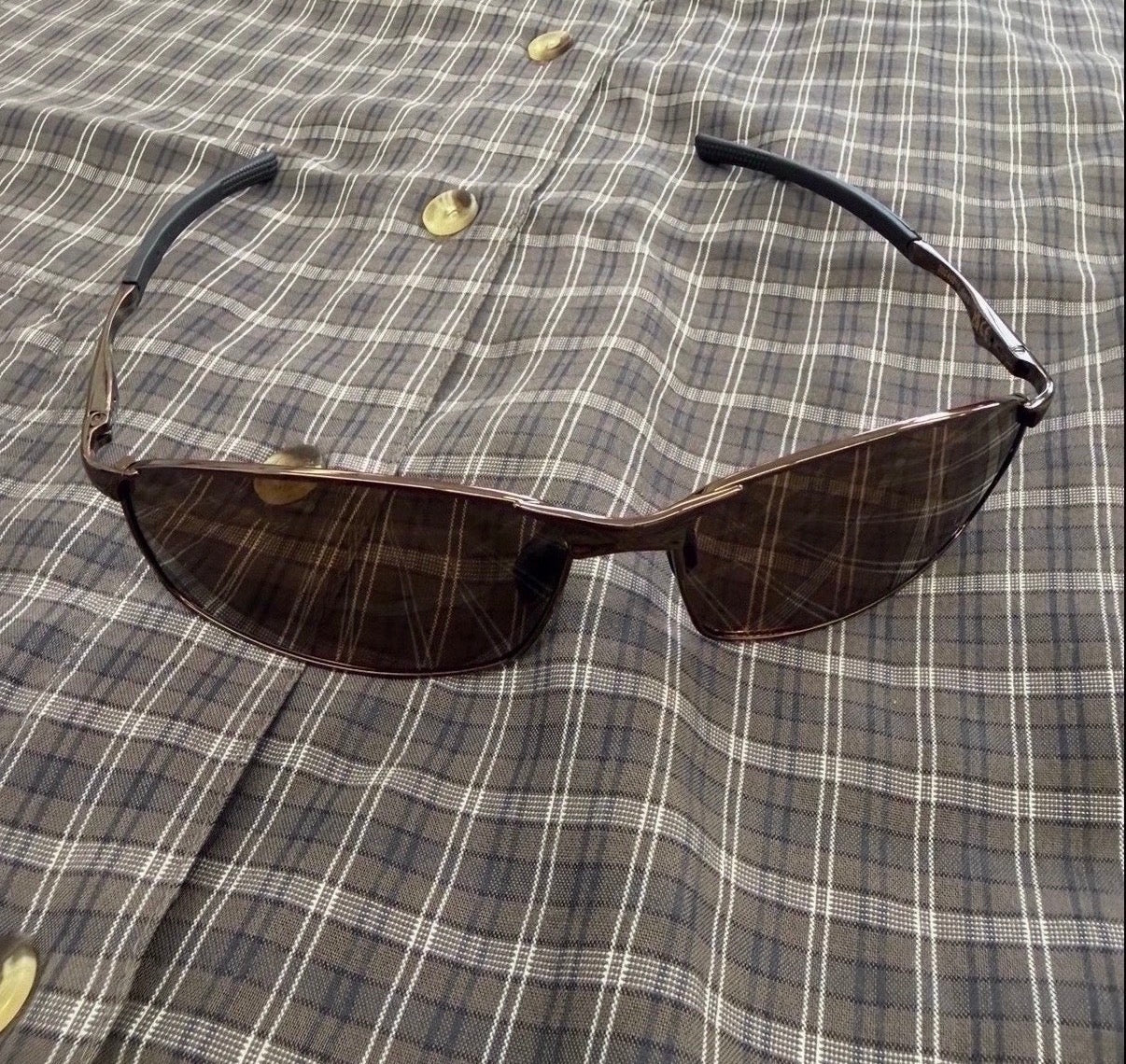 Y2K Brown Sunglasses