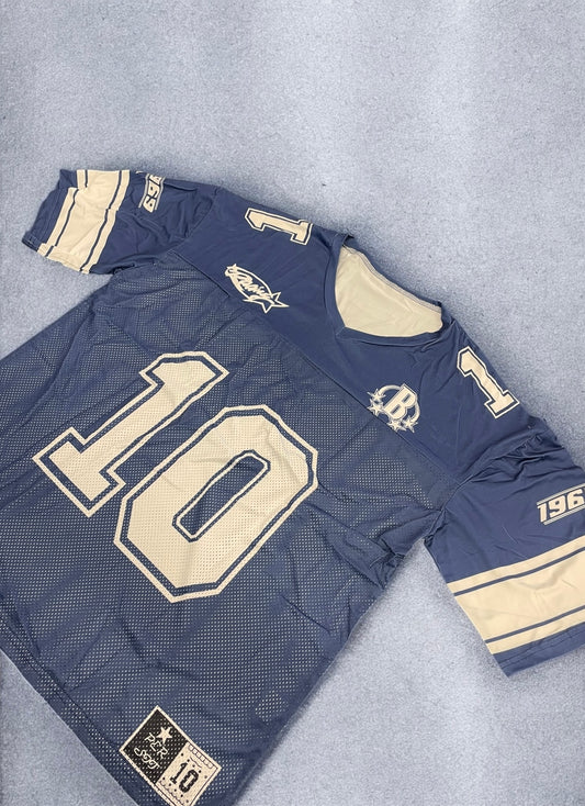 Navy Mesh Jersey (Large)