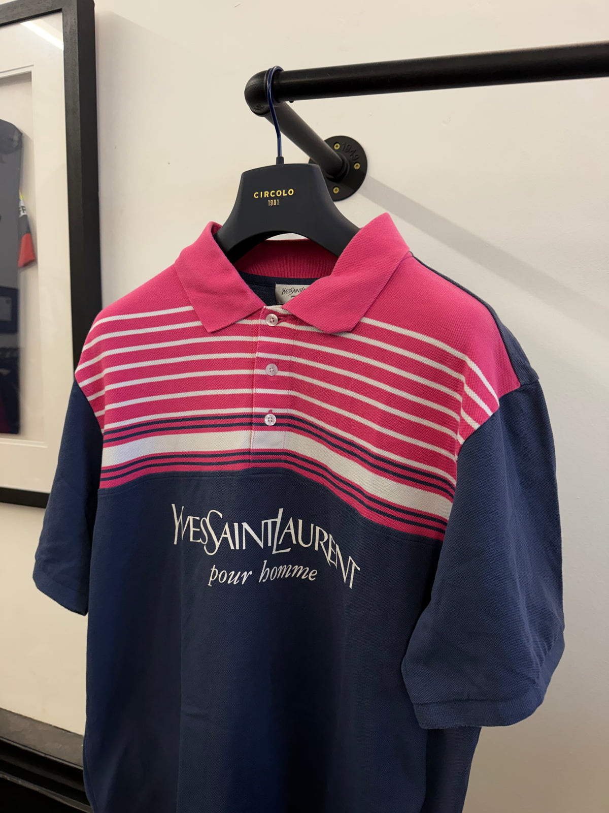 Vintage YSL polo top (XL)