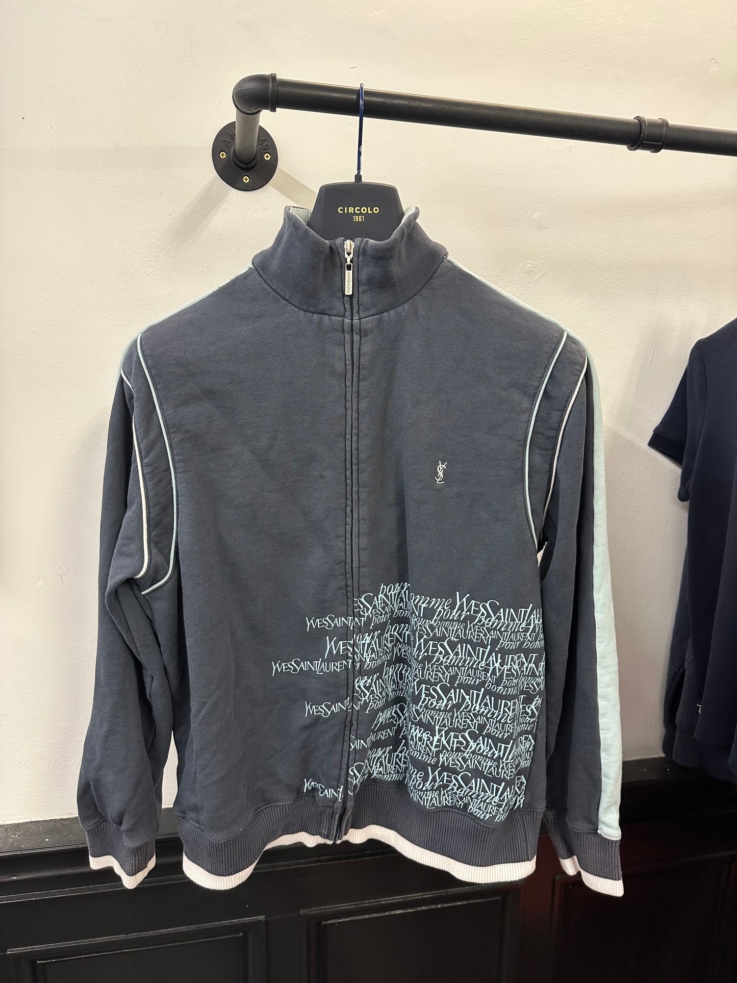 Vintage YSL Zip-Through Jacket (L)