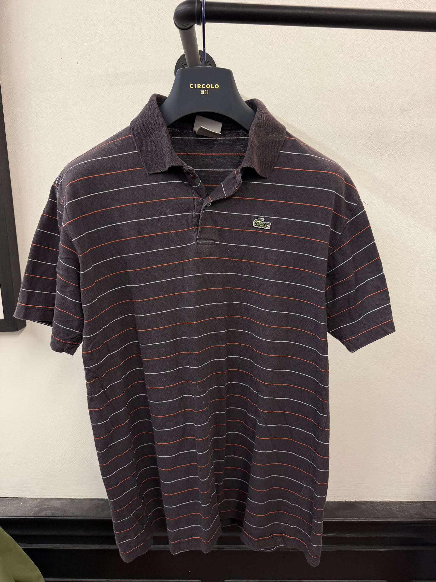 Retro Lacoste Polo top (M)