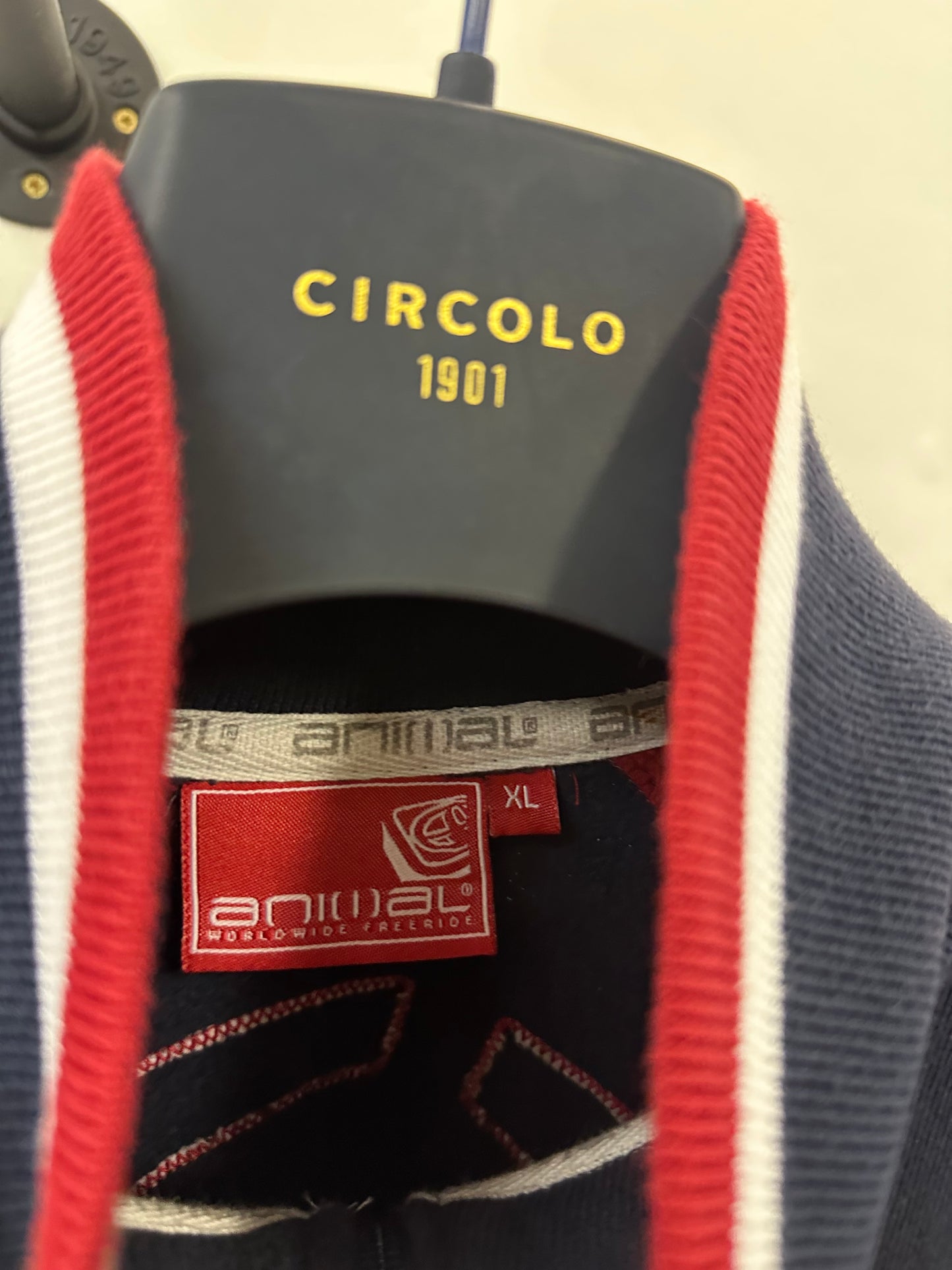 Animal Zip Through Jumper (XL)