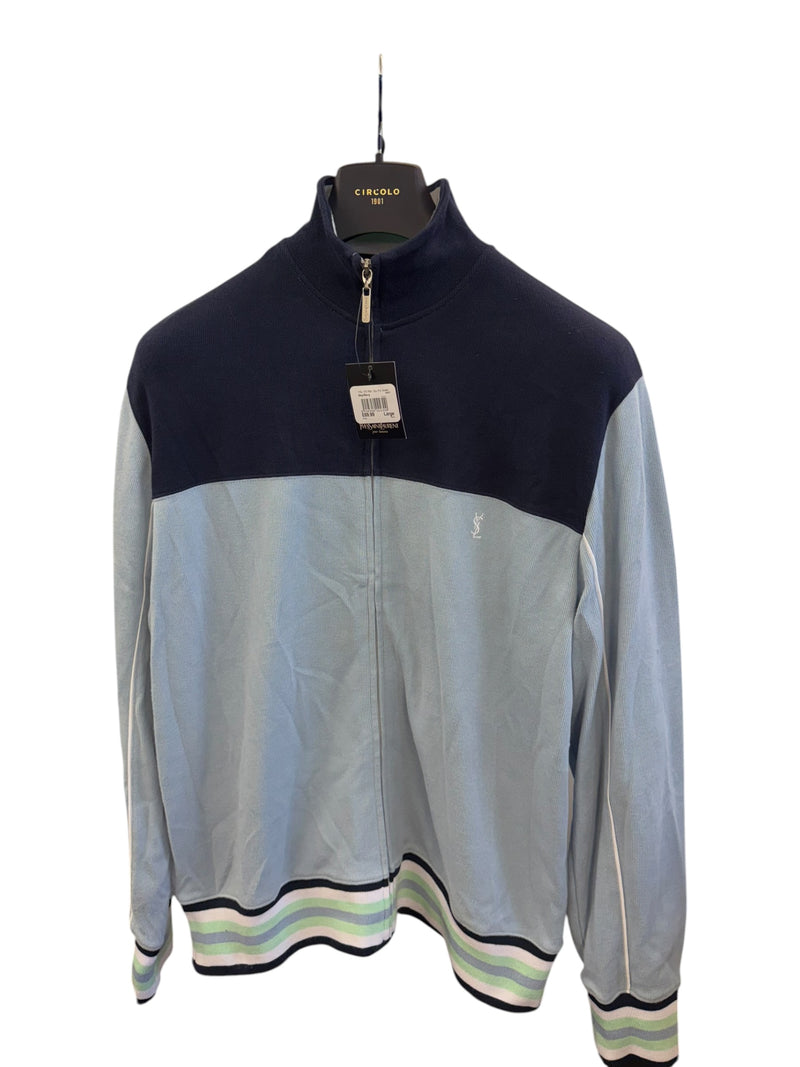 Vintage YSL Zip Through Jumper (L)