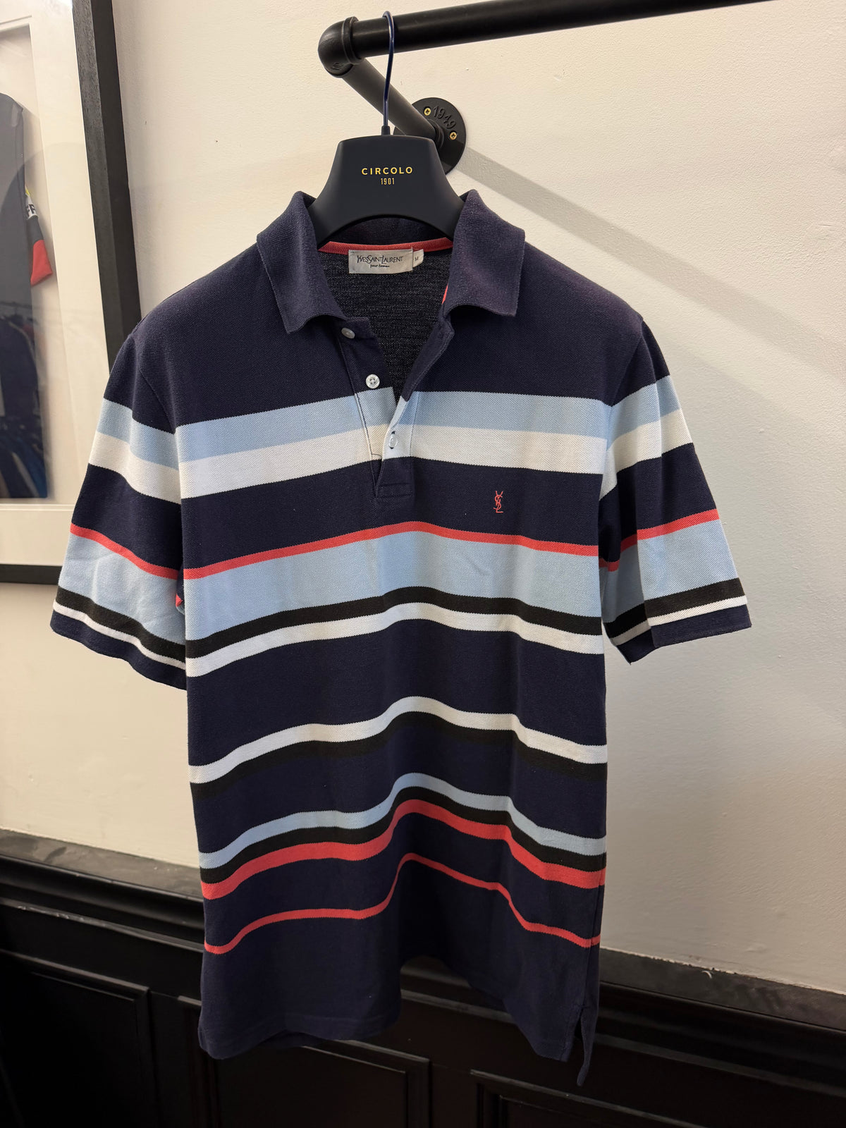 Vintage YSL polo top (M)