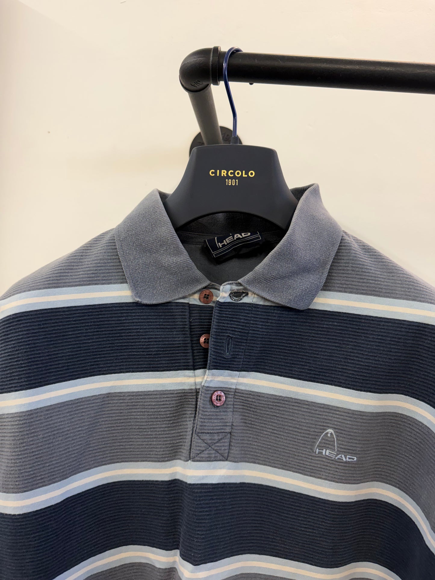 Retro Head Polo top (L)