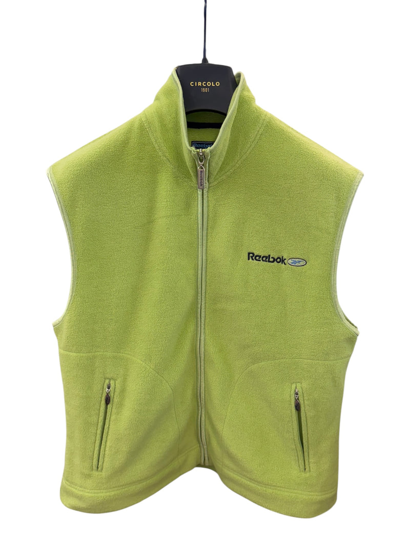 Y2K Reebok fleece gilet (M/12)